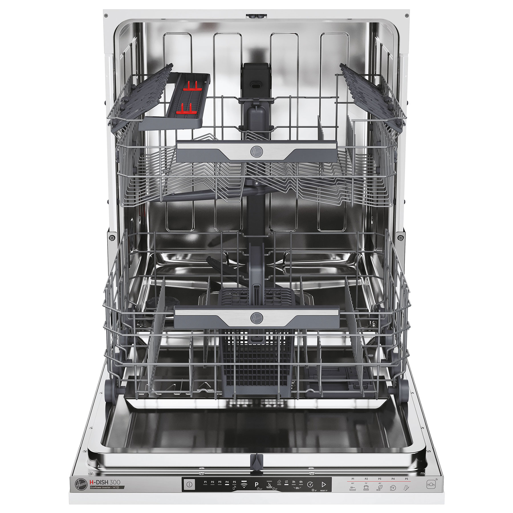 Hoover H-Dish 300 HI4E7L0S 14 Place Full Size Built in Dishwasher - image 3