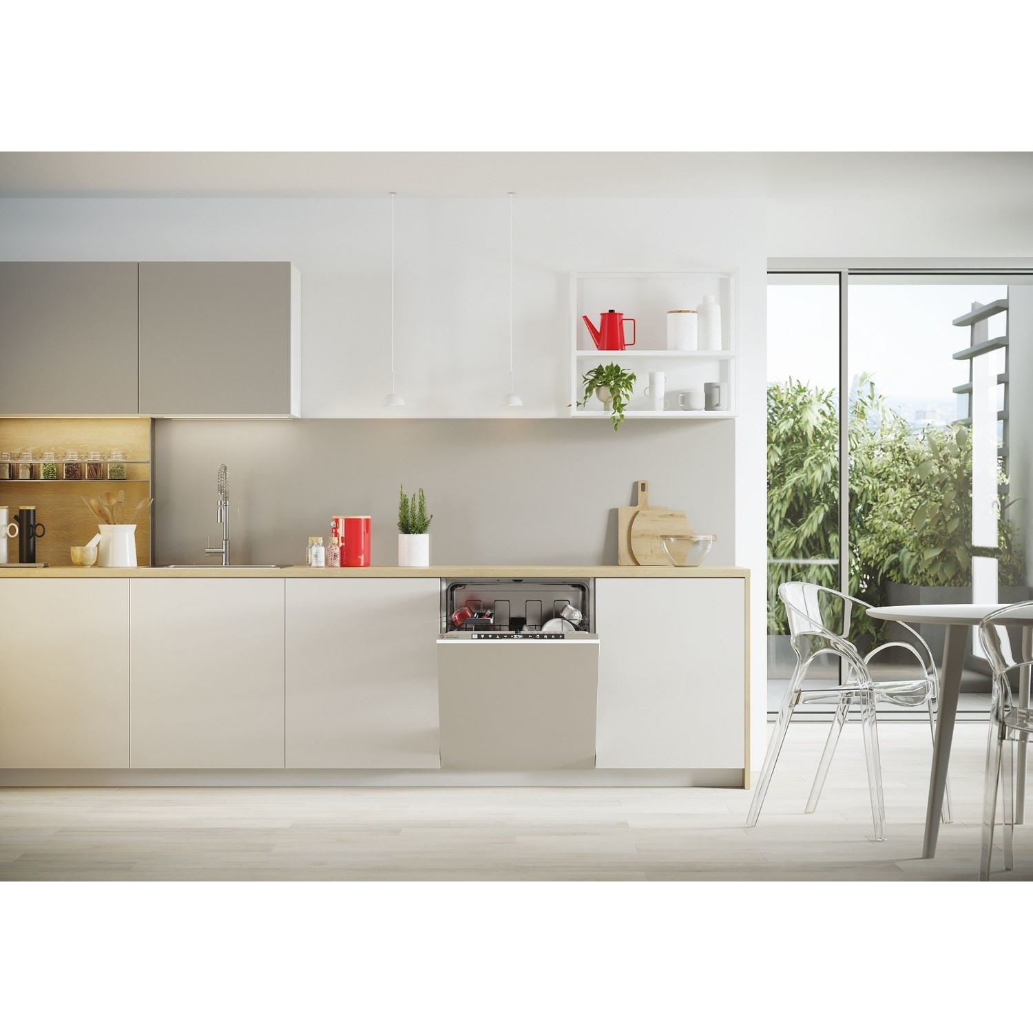 Hoover H-Dish 500 HI5C6F0S 15 Place WIFI Built in White Dishwasher - image 5