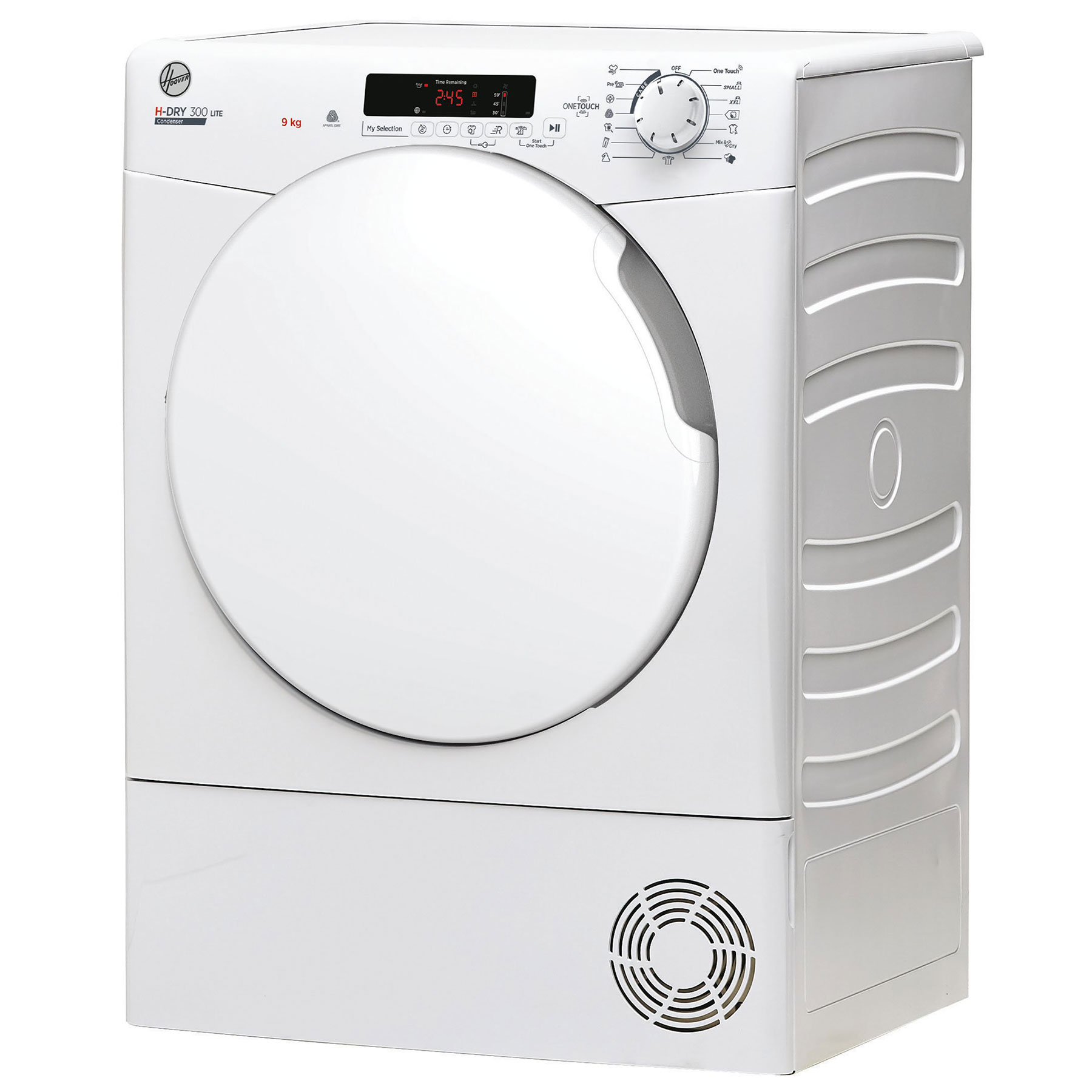 Hoover H-DRY 300 LITE HLEC9DF 9KG Condenser Freestanding White Tumble Dryer - image 2