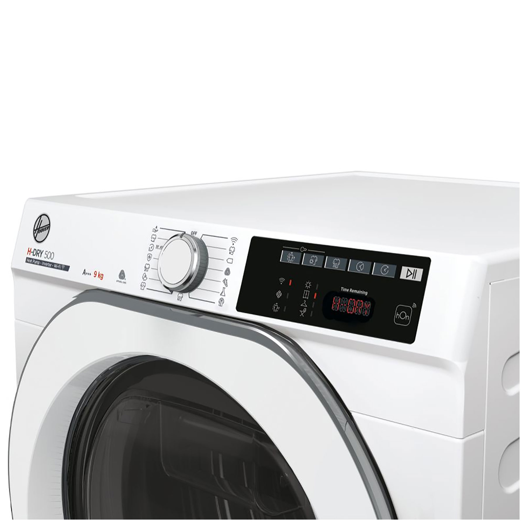 Hoover H-DRY 500 NDEH9A3TCE 9KG A+++ Heat Pump Inverter White Tumble Dryer - image 3