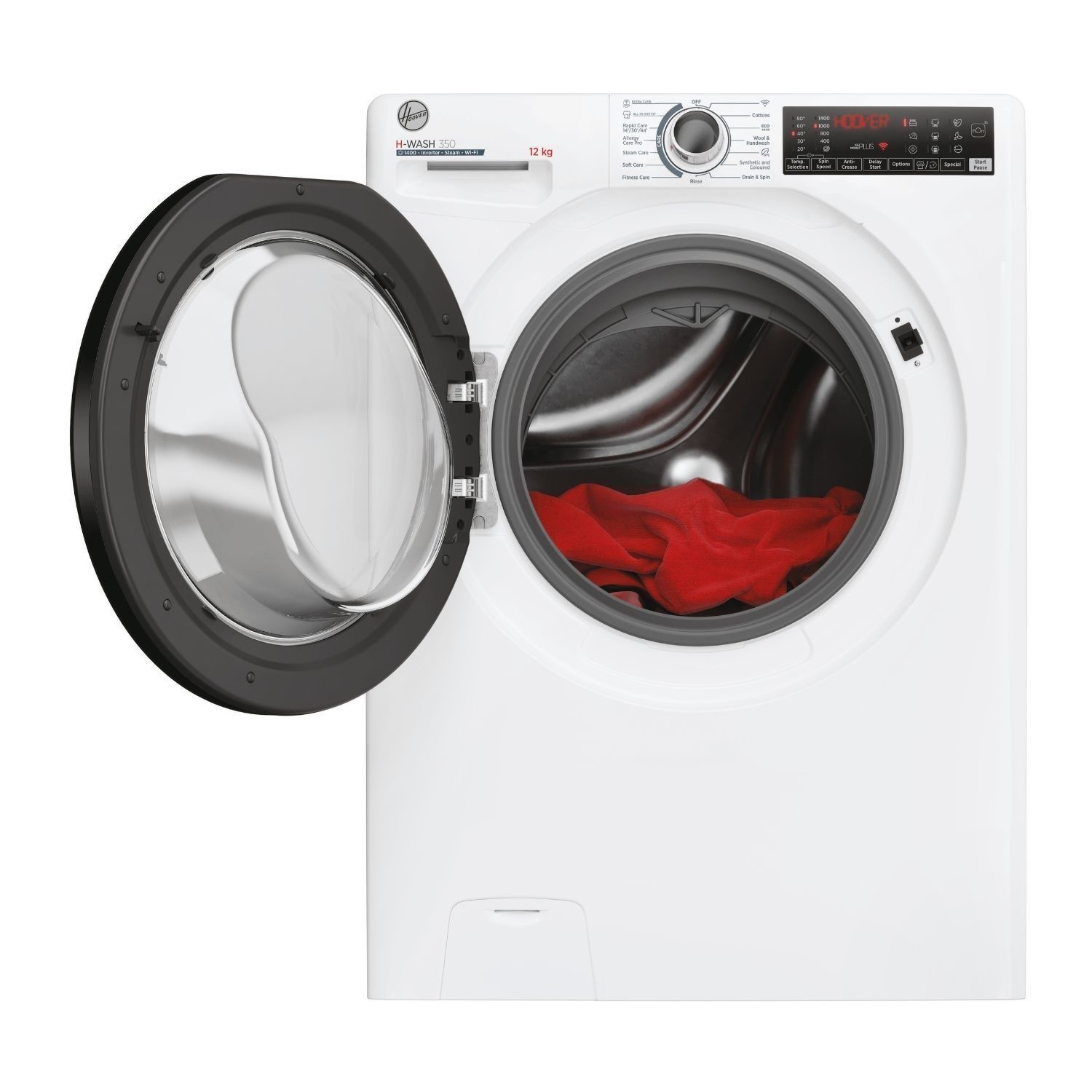 Hoover H-Wash 350 H3WPS4126TAMB 12KG 1400RPM White Washing Machine - image 4