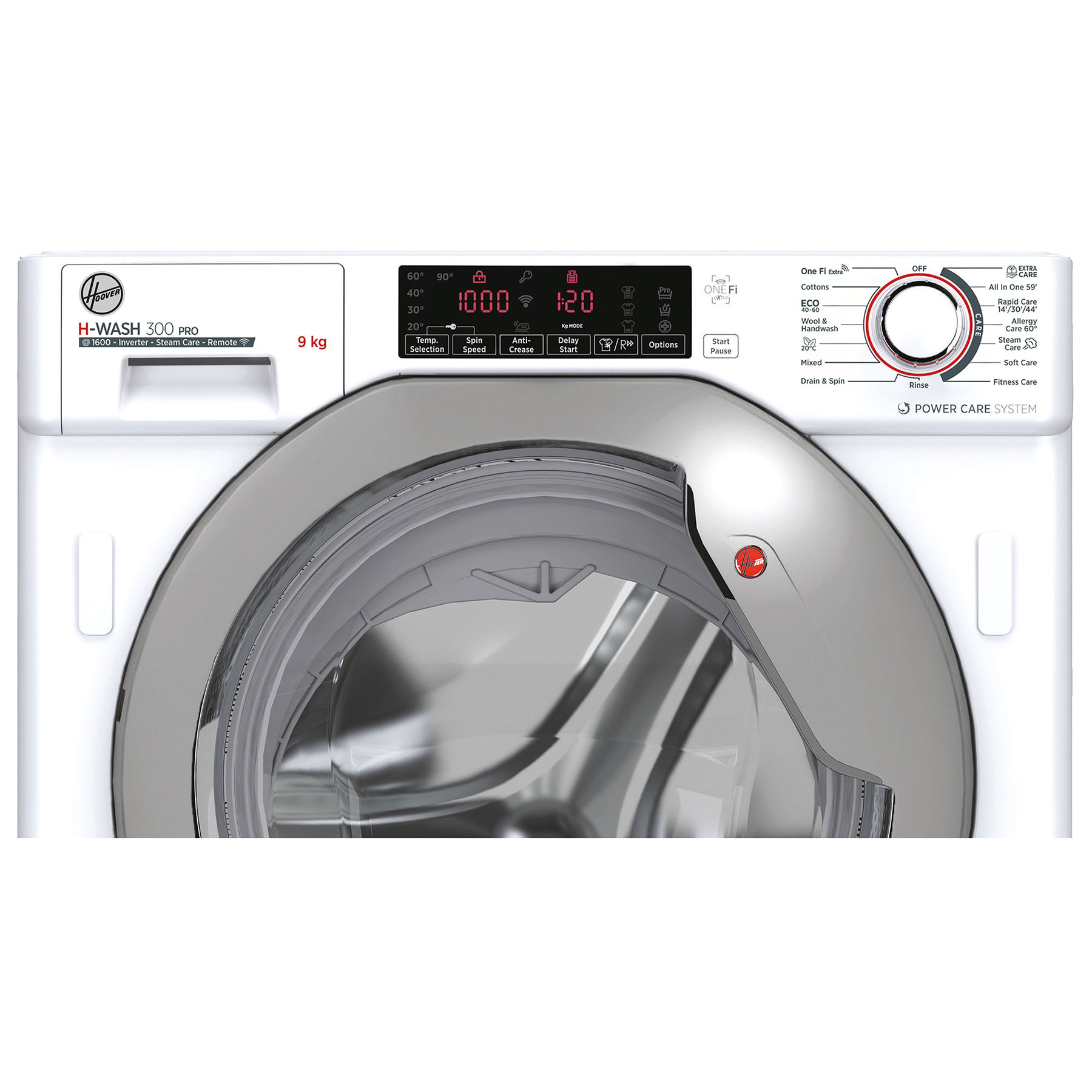 Hoover HBWOS69TAMSE 9KG 1600RPM Built in Washing Machine - image 4
