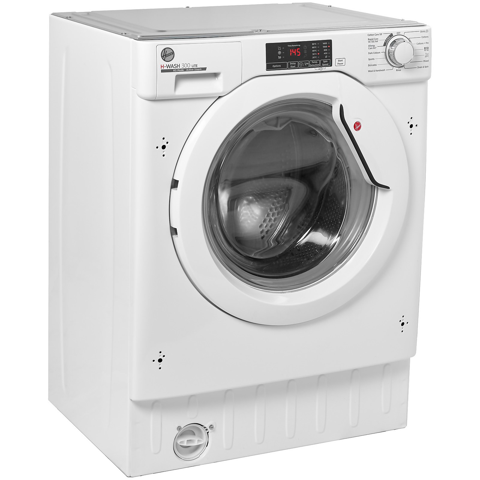 Hoover HBWS48D1W4 8KG 1400RPM Built in White Washing Machine - image 3
