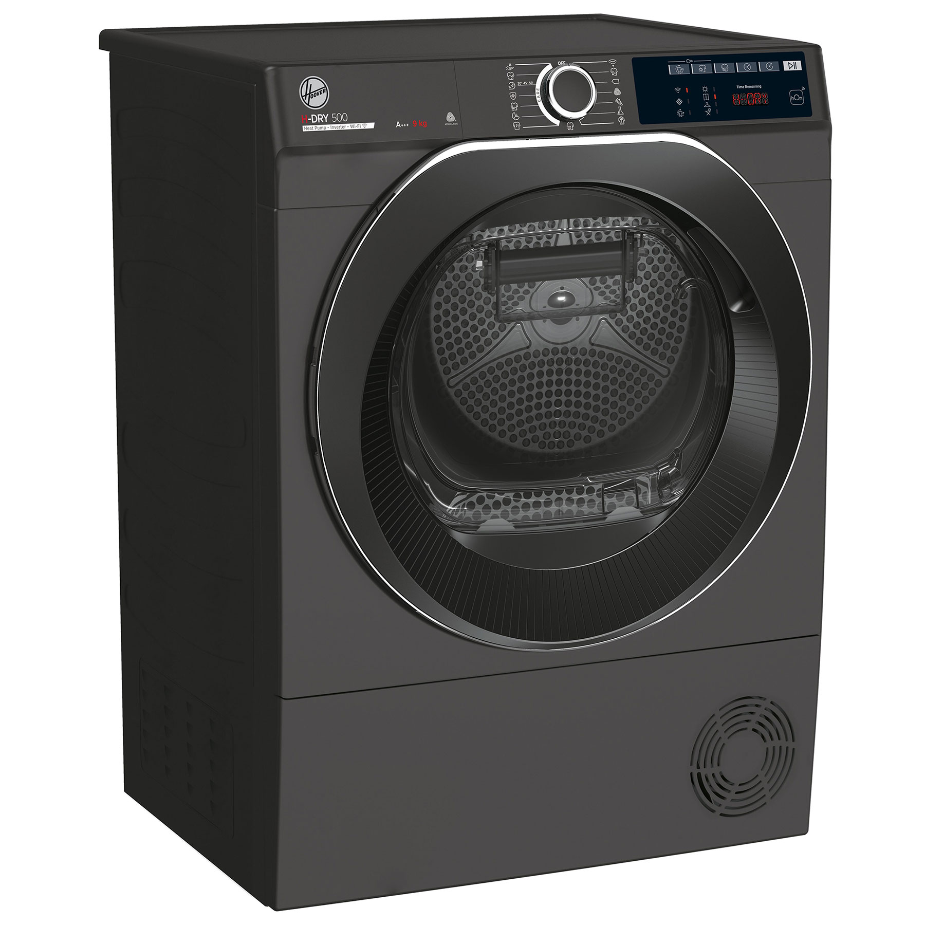 Hoover NDEH9A3TCBER 9KG A+++ Antracite Freestanding Heat Pump Tumble Dryer - image 2
