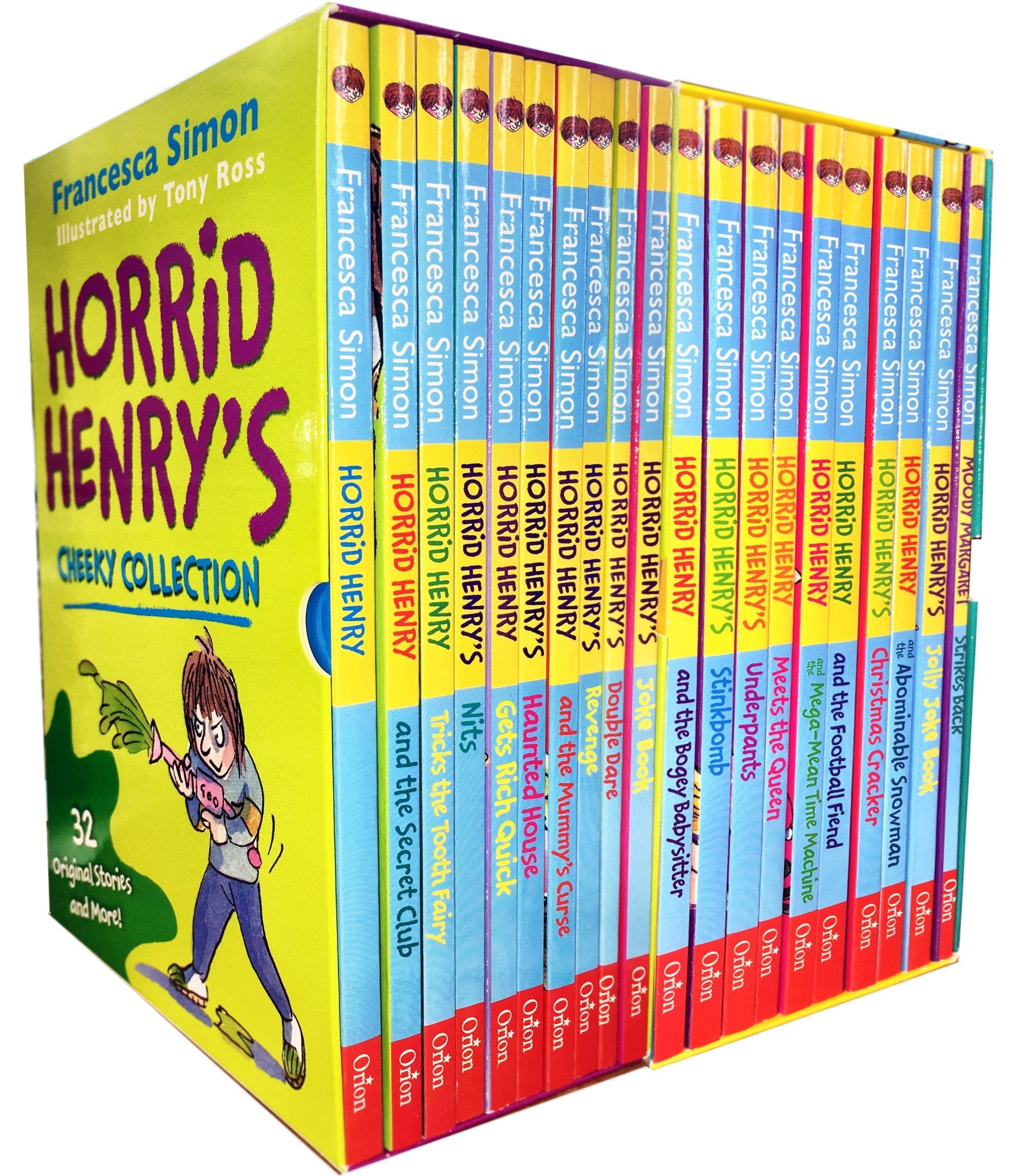 Horrid Henry The Complete Story Collection 20 Books Box Set Krazy ketchup, Nightmare - image 2