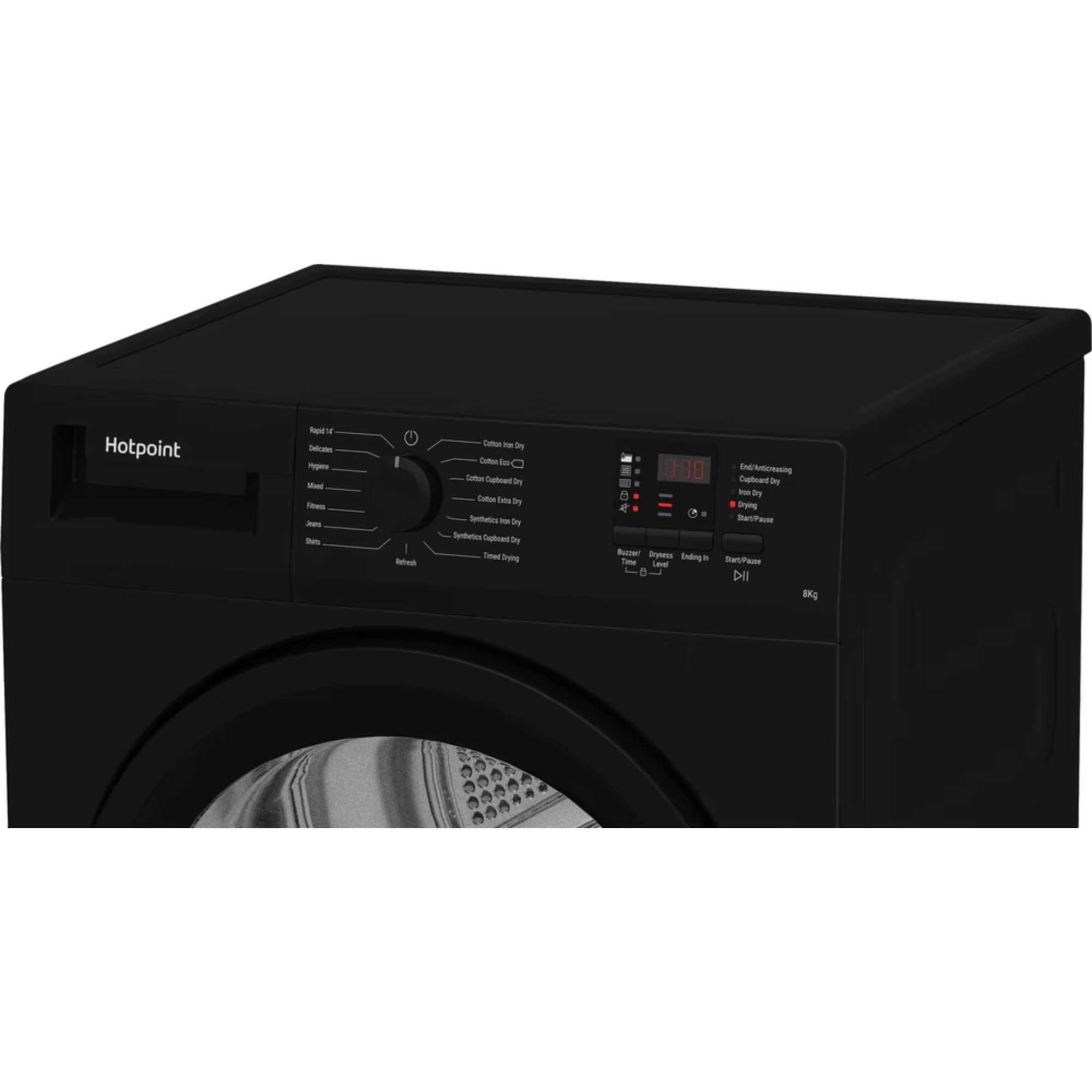 Hotpoint CHDC82BBGDUK Black 8KG Condenser Tumble Dryer - image 2