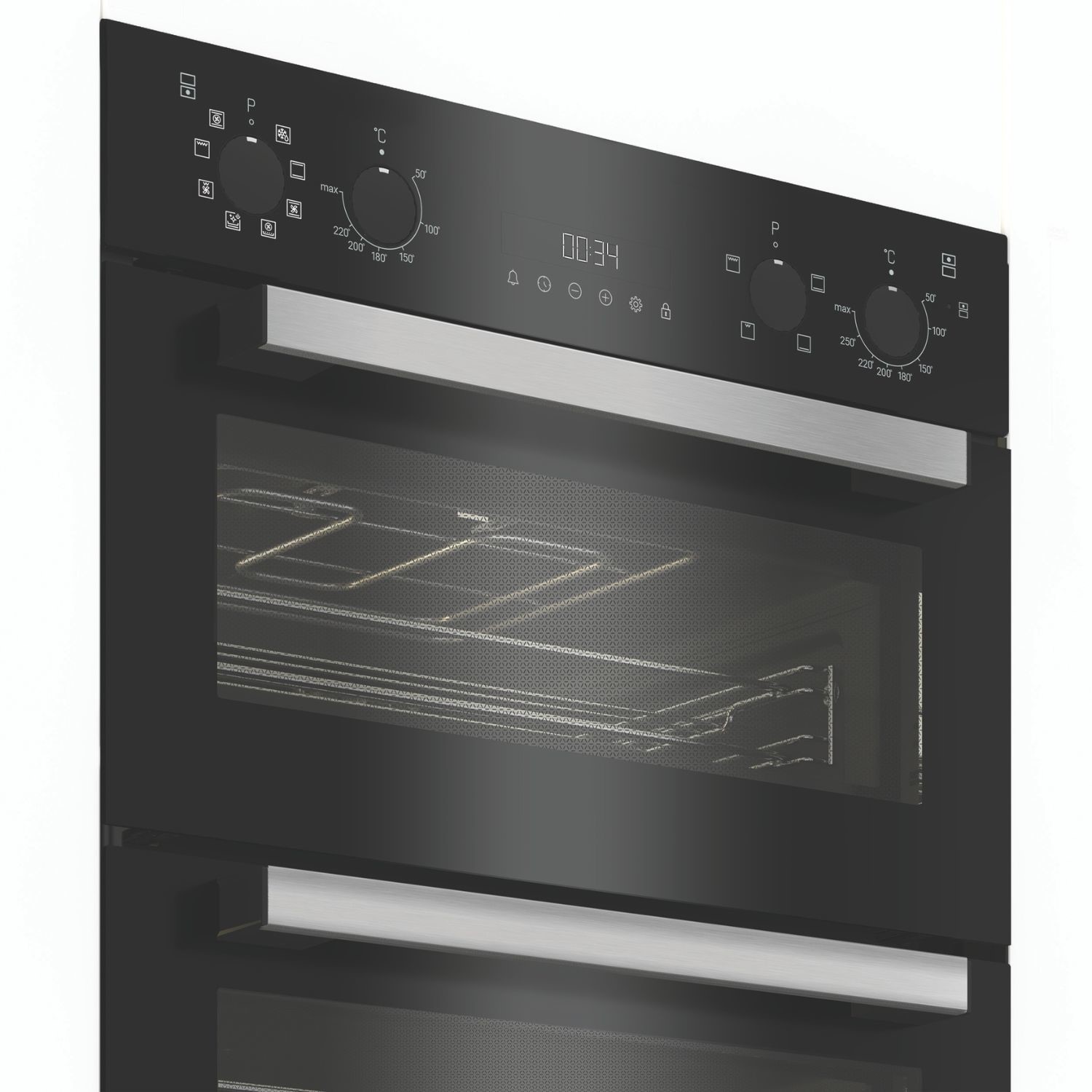 Hotpoint DIH82G1AB Black Built In Electric Fan Double Oven With Air Fry - image 4