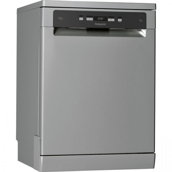 Hotpoint Ecotech HFC3C26WCX Inox 14 Place Freestanding Dishwasher - image 2