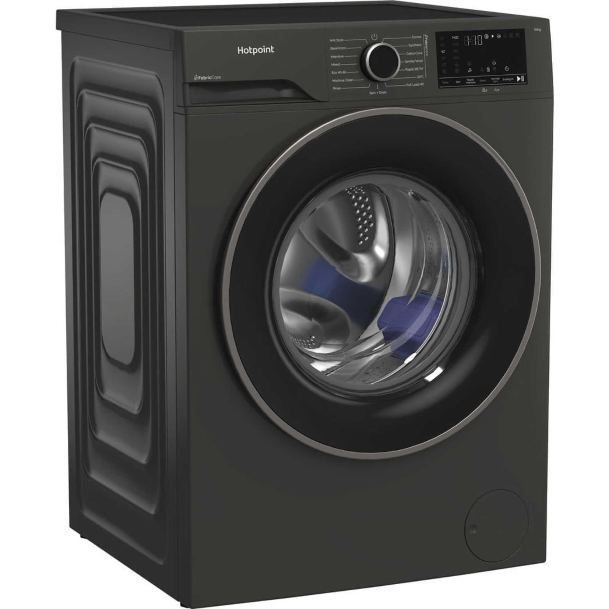 Hotpoint HB103GCAREUK Grey Fabric Care 10KG Freestanding Washing Machine - image 2