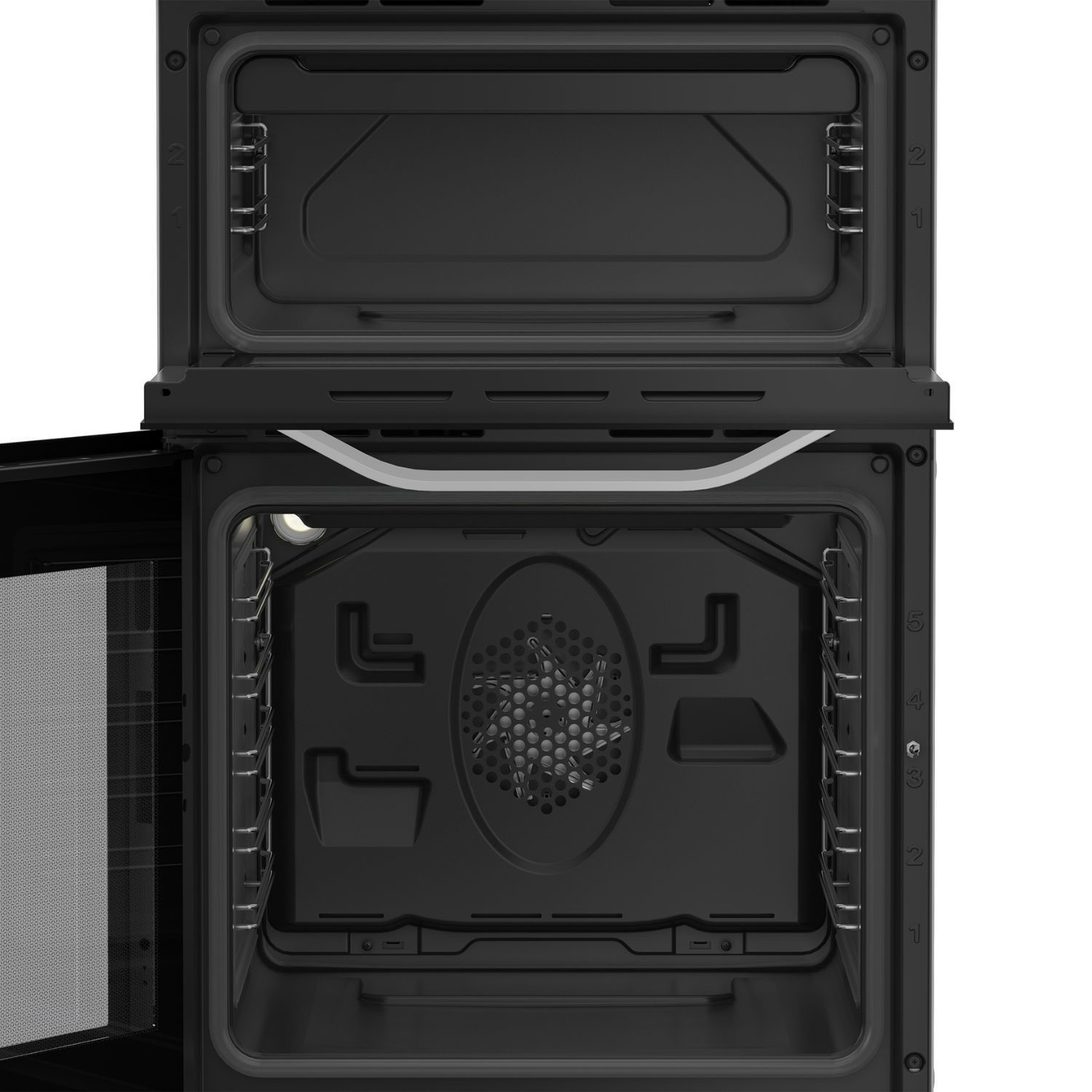 Hotpoint HDE5VDCW White 50cm Electric Freestanding Double Cooker - image 4