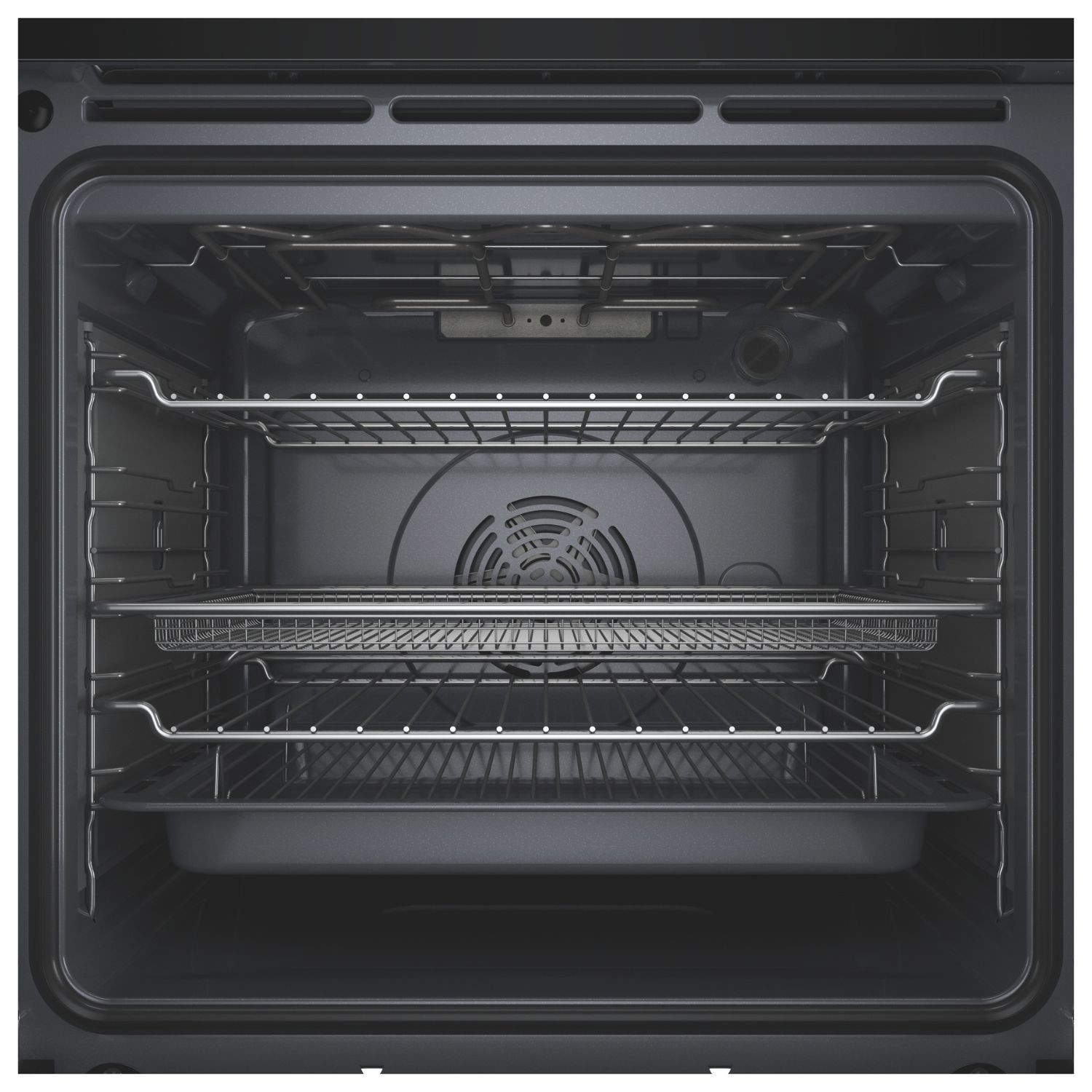 Hotpoint HOI68CT0SBUK Class 6 Black Built In Electric Single Oven With Air Fry - image 2