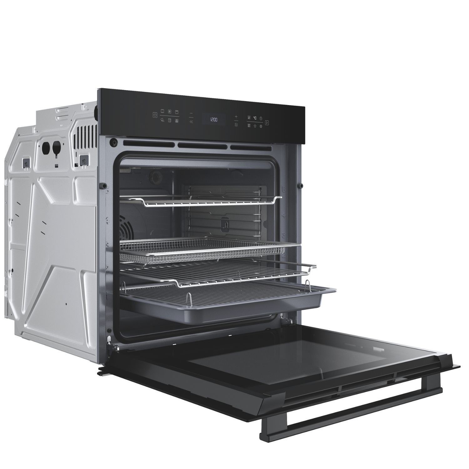 Hotpoint HOI68CT0SBUK Class 6 Black Built In Electric Single Oven With Air Fry - image 4