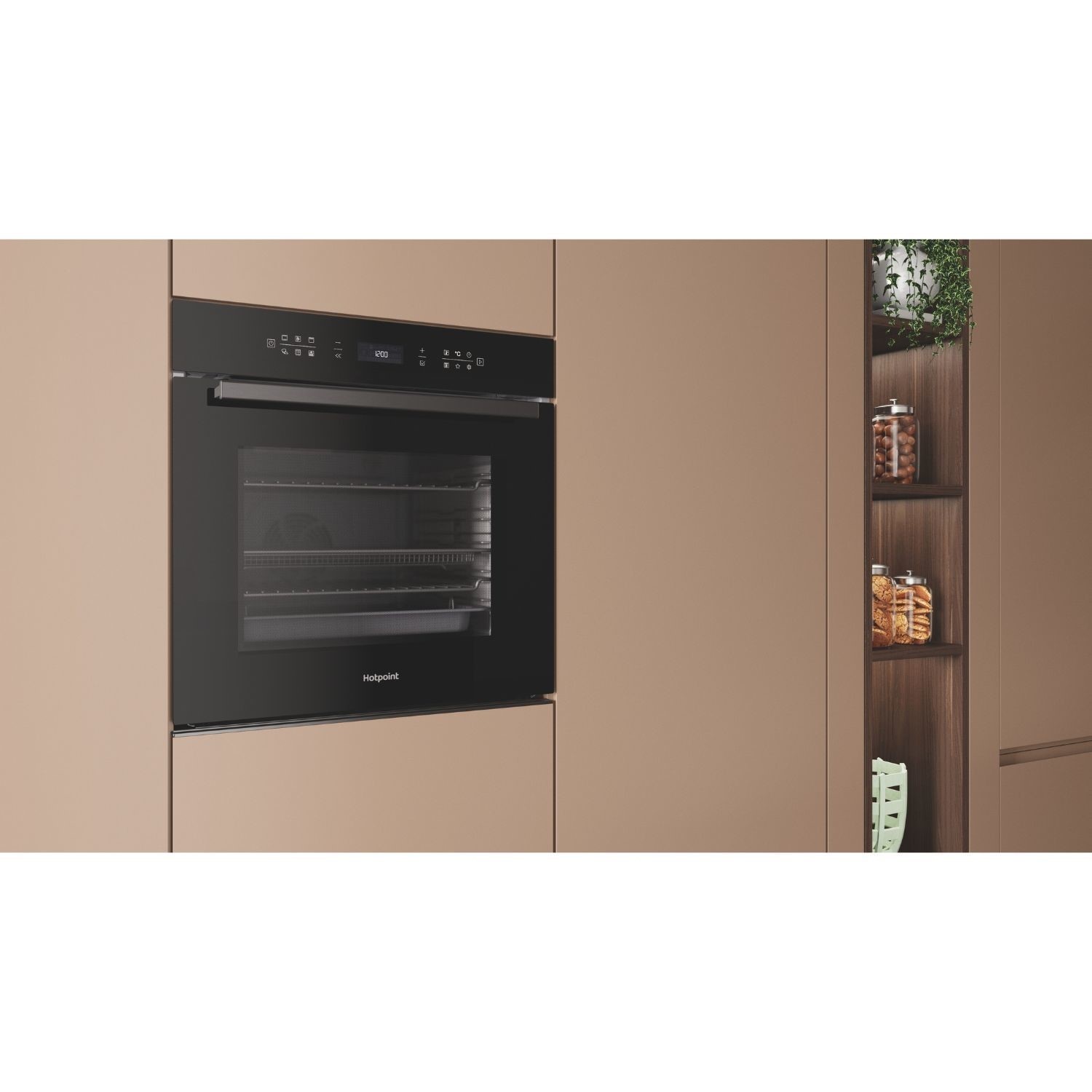 Hotpoint HOI68CT0SBUK Class 6 Black Built In Electric Single Oven With Air Fry - image 5
