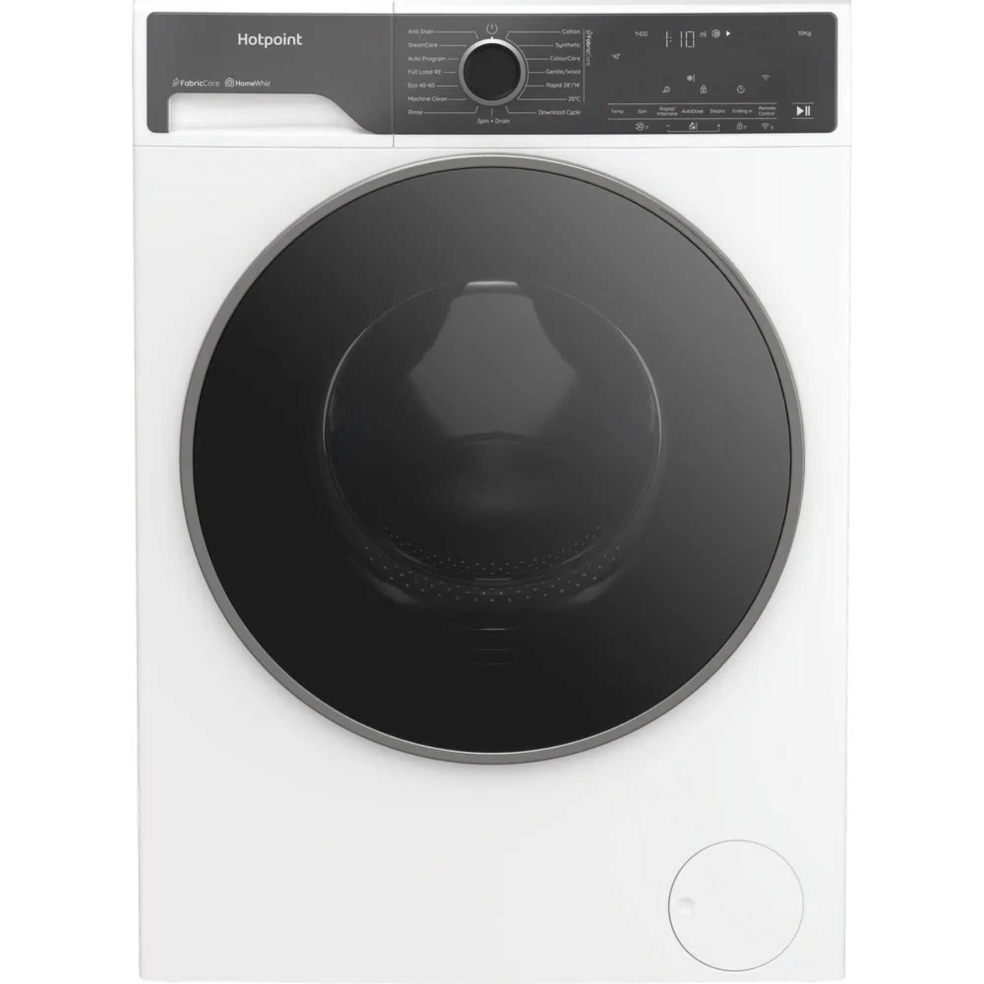 Hotpoint HP105GACAREUK Grey Fabric Care Pro 10KG AutoDose Freestanding Washing Machine - image 2