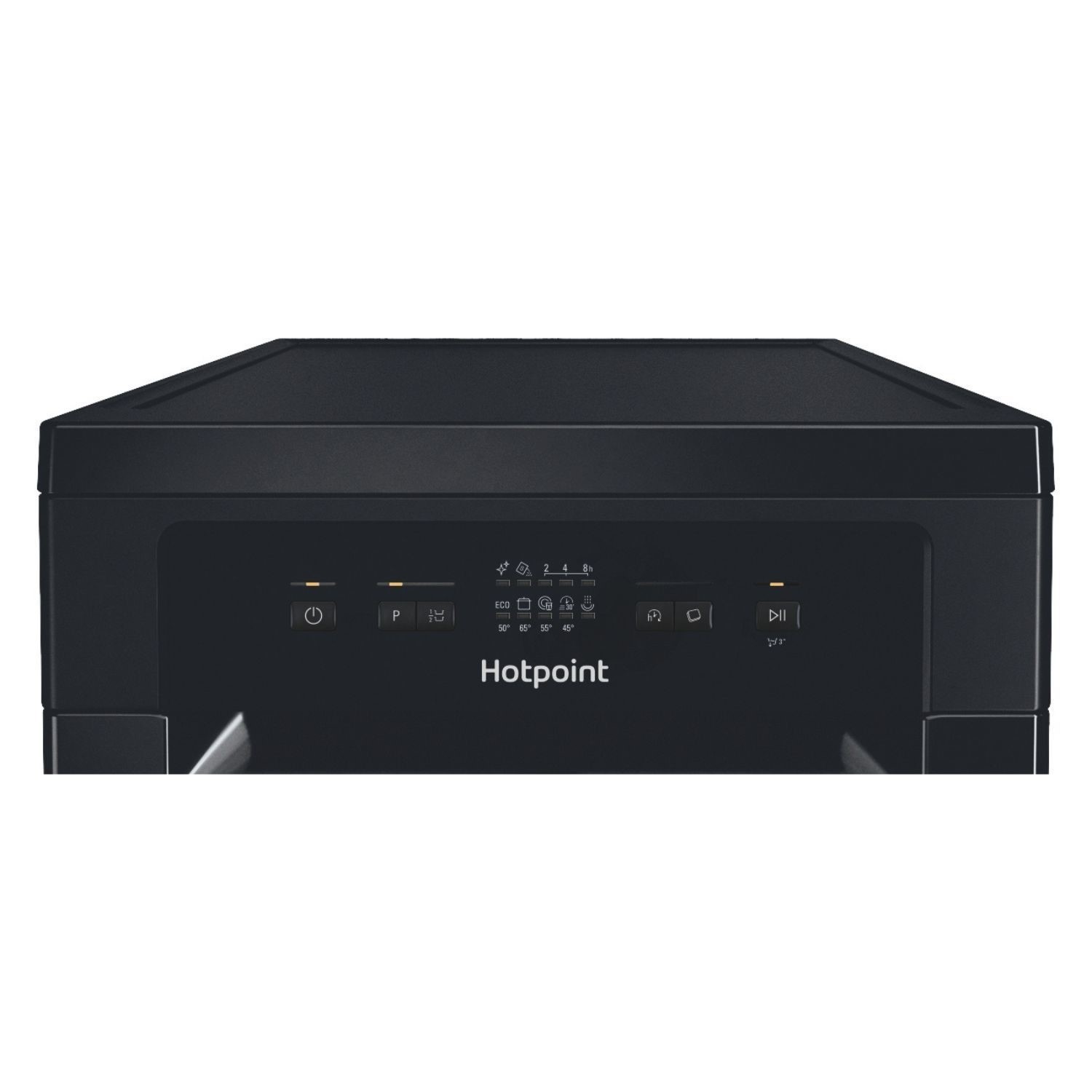 Hotpoint HP2FE10CS90BUK Black Slimline Freestanding Dishwasher - image 4
