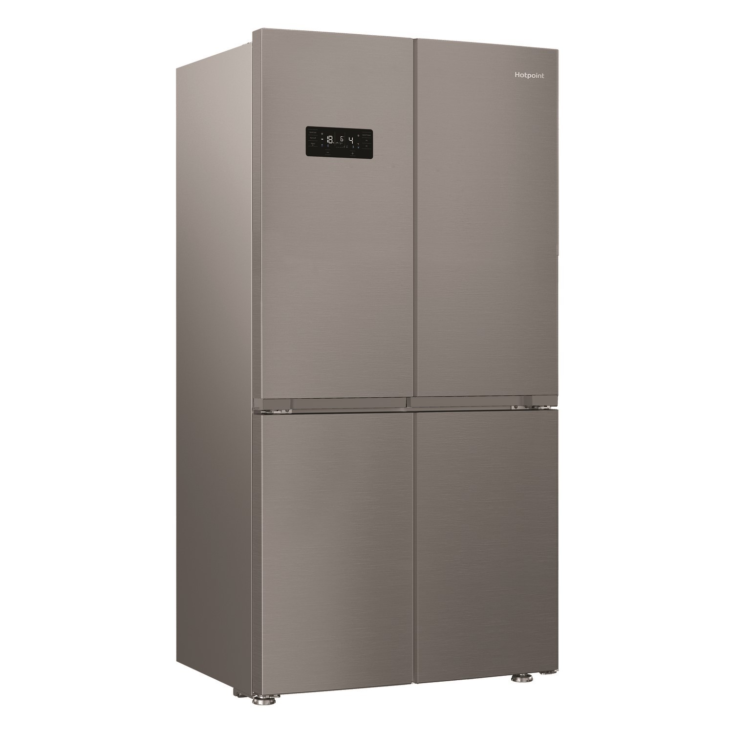 Hotpoint HPGF6544X4UK Inox Triple No Frost 4 Door Non Plumbed American Fridge Freezer - image 2