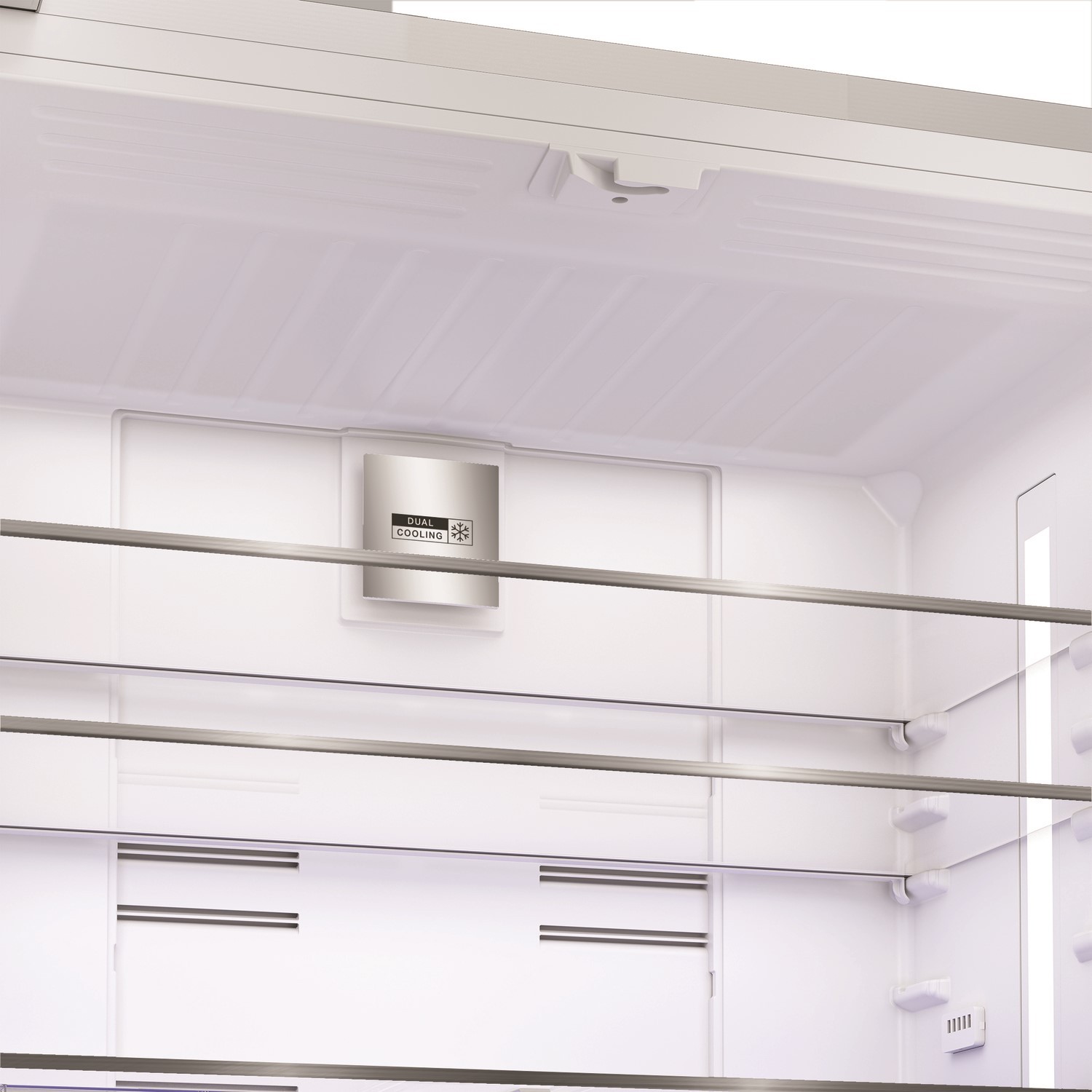 Hotpoint HPGF6544X4UK Inox Triple No Frost 4 Door Non Plumbed American Fridge Freezer - image 5