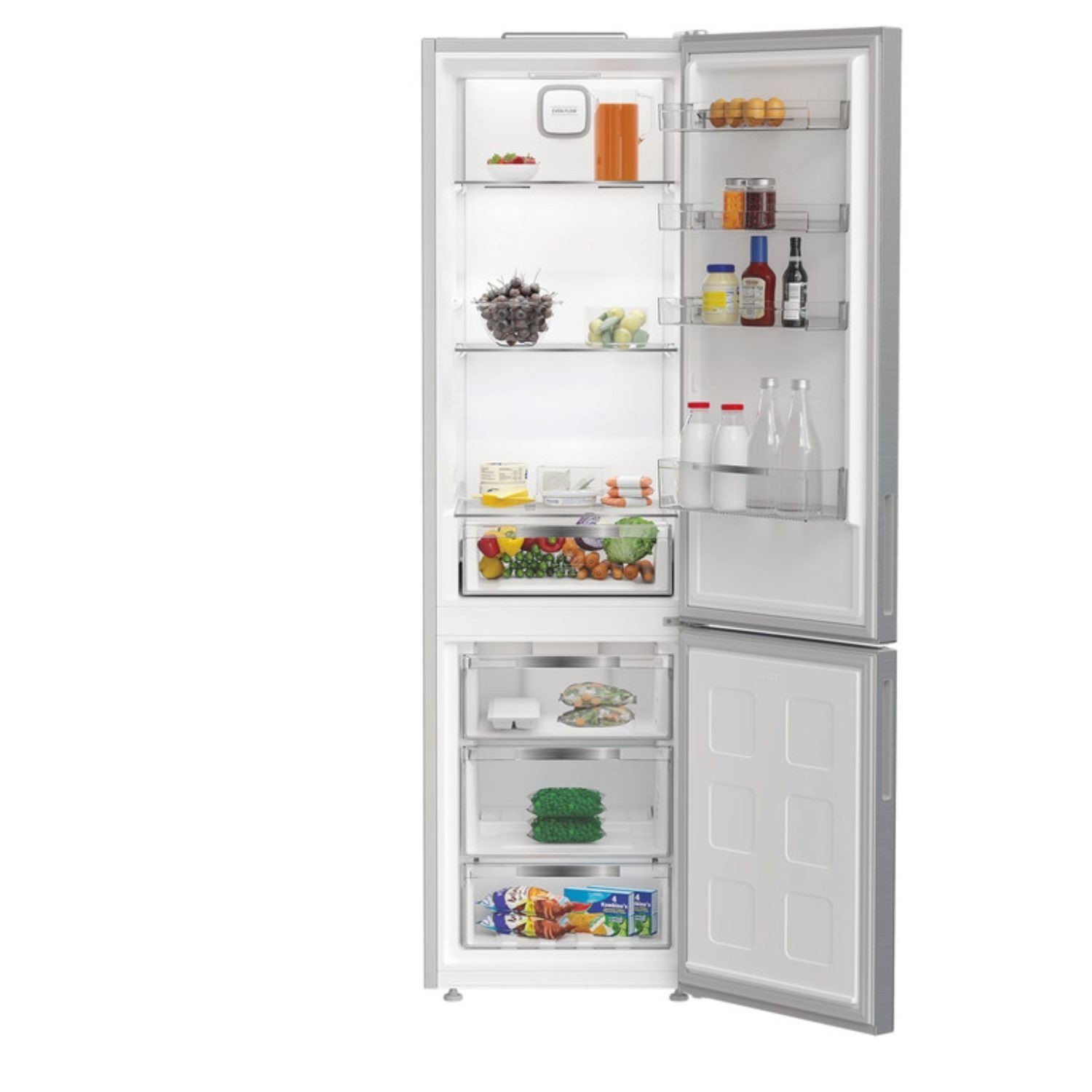Hotpoint HPK26402XP4 Silver 60cm Frost Free 70/30 Fridge Freezer - image 3