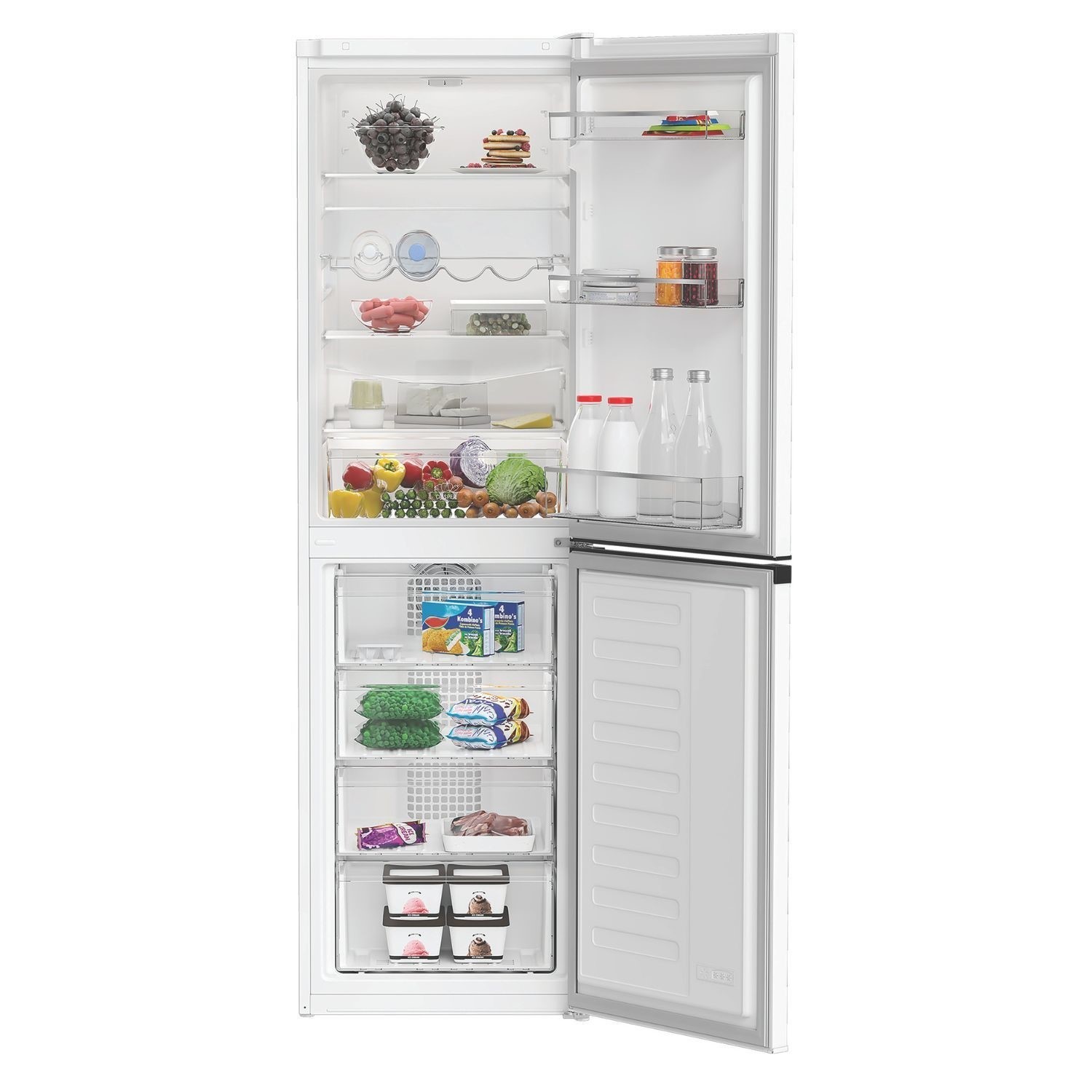 Hotpoint HPKH1261W5 White Freestanding Frost Free 50/50 Fridge Freezer - image 4