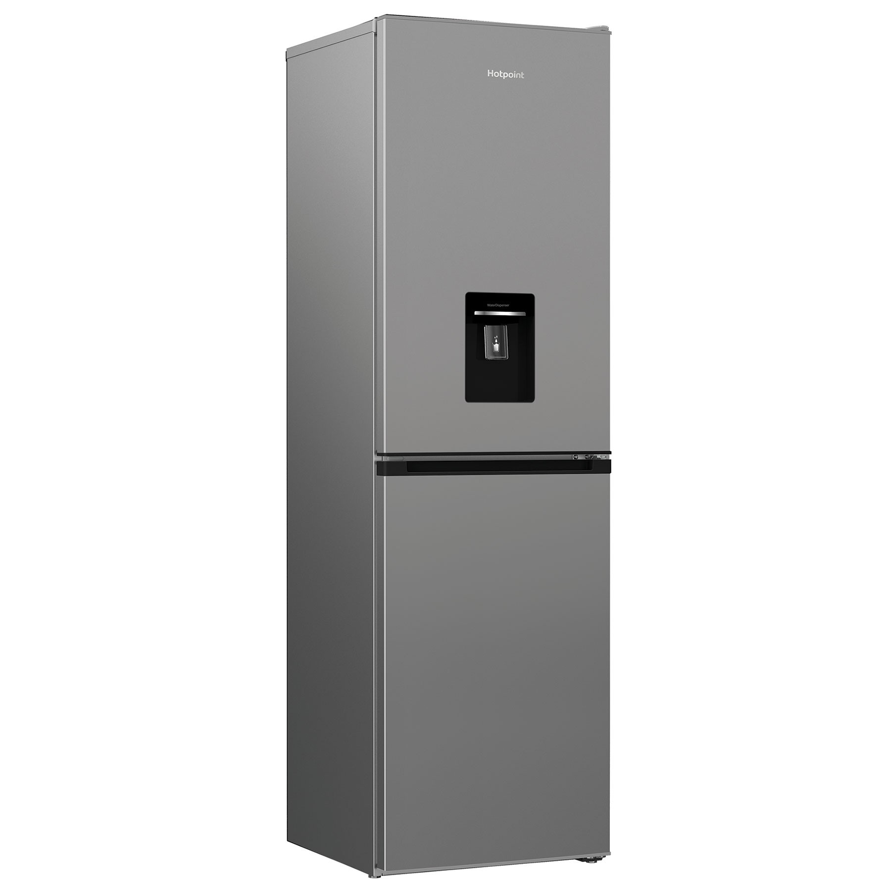 Hotpoint HPKH1261WS4 Silver 55cm 50/50 Frost Free Freestanding Fridge Freezer With Water Dispenser - image 4