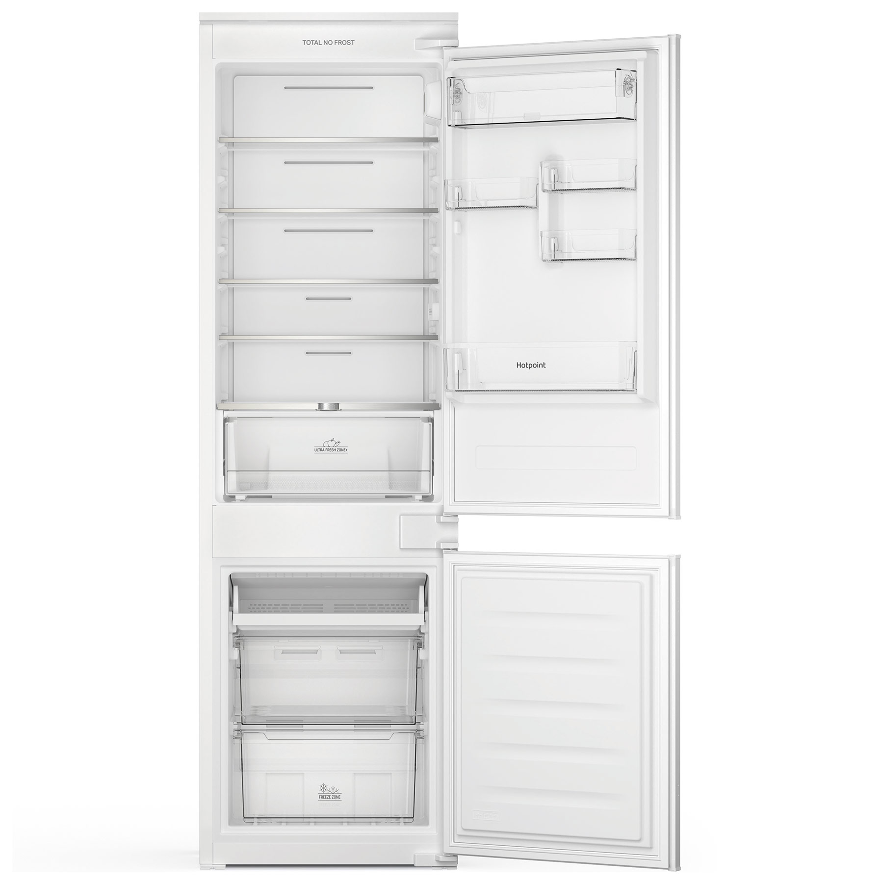 Hotpoint HTC18T112 Integrated Total No Frost 70/30 Fridge Freezer - image 2