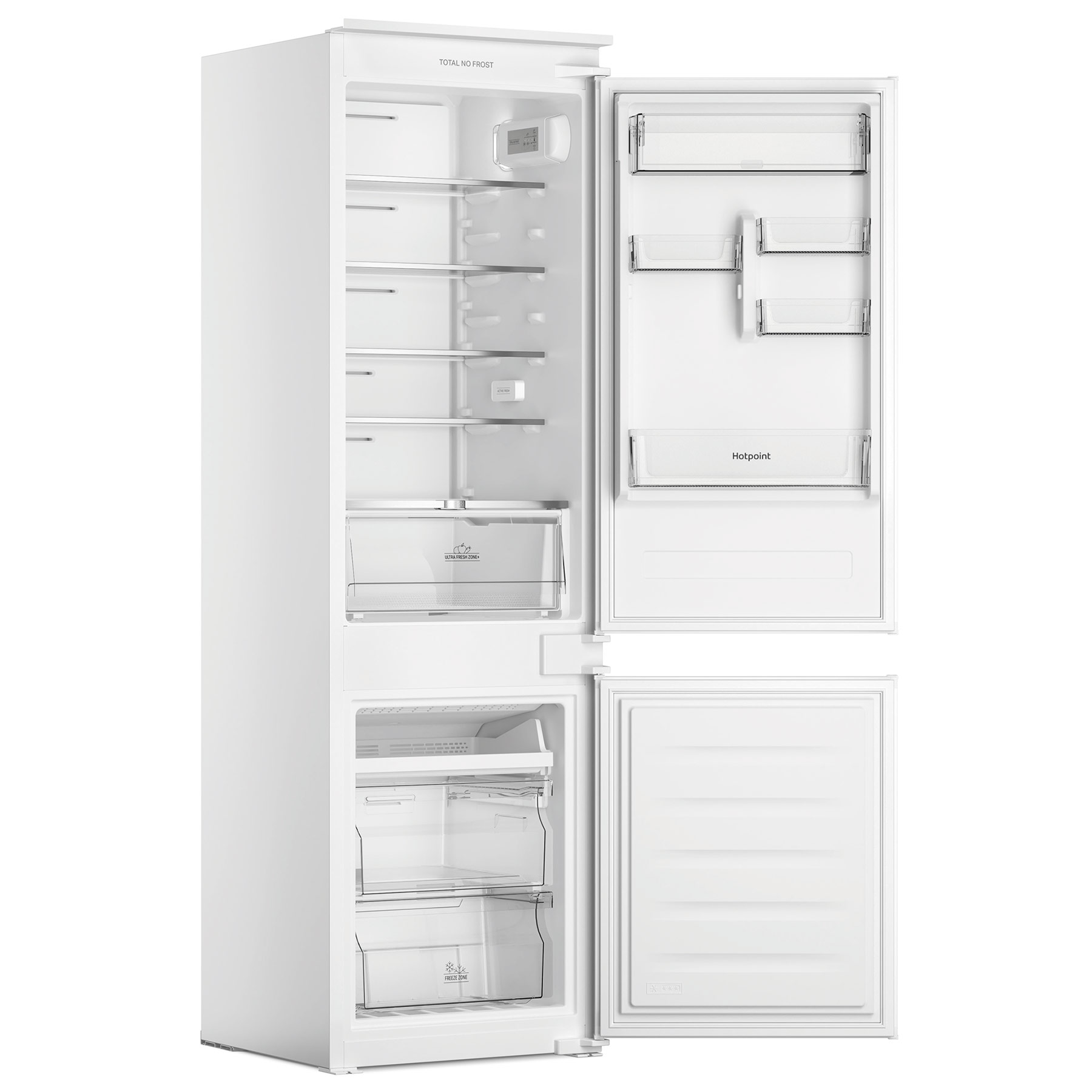Hotpoint HTC18T112 Integrated Total No Frost 70/30 Fridge Freezer - image 3