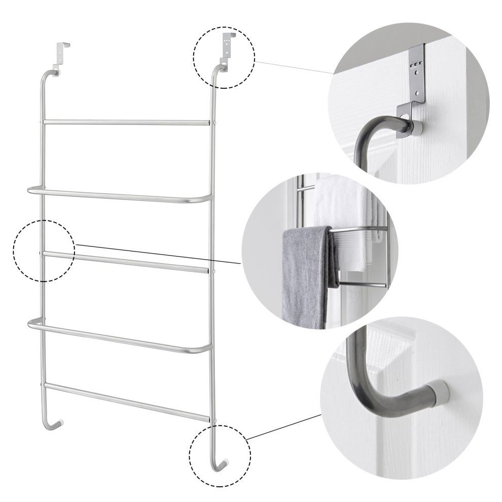 House of Home 5 Tier Over Door Rail 3.5 x 2ft - image 4