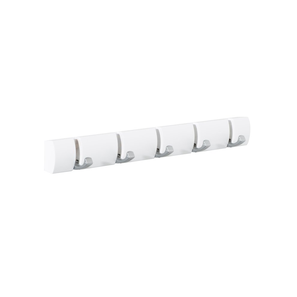 House of Home White 5 Hook Coat Hooks Mountable Board - image 2