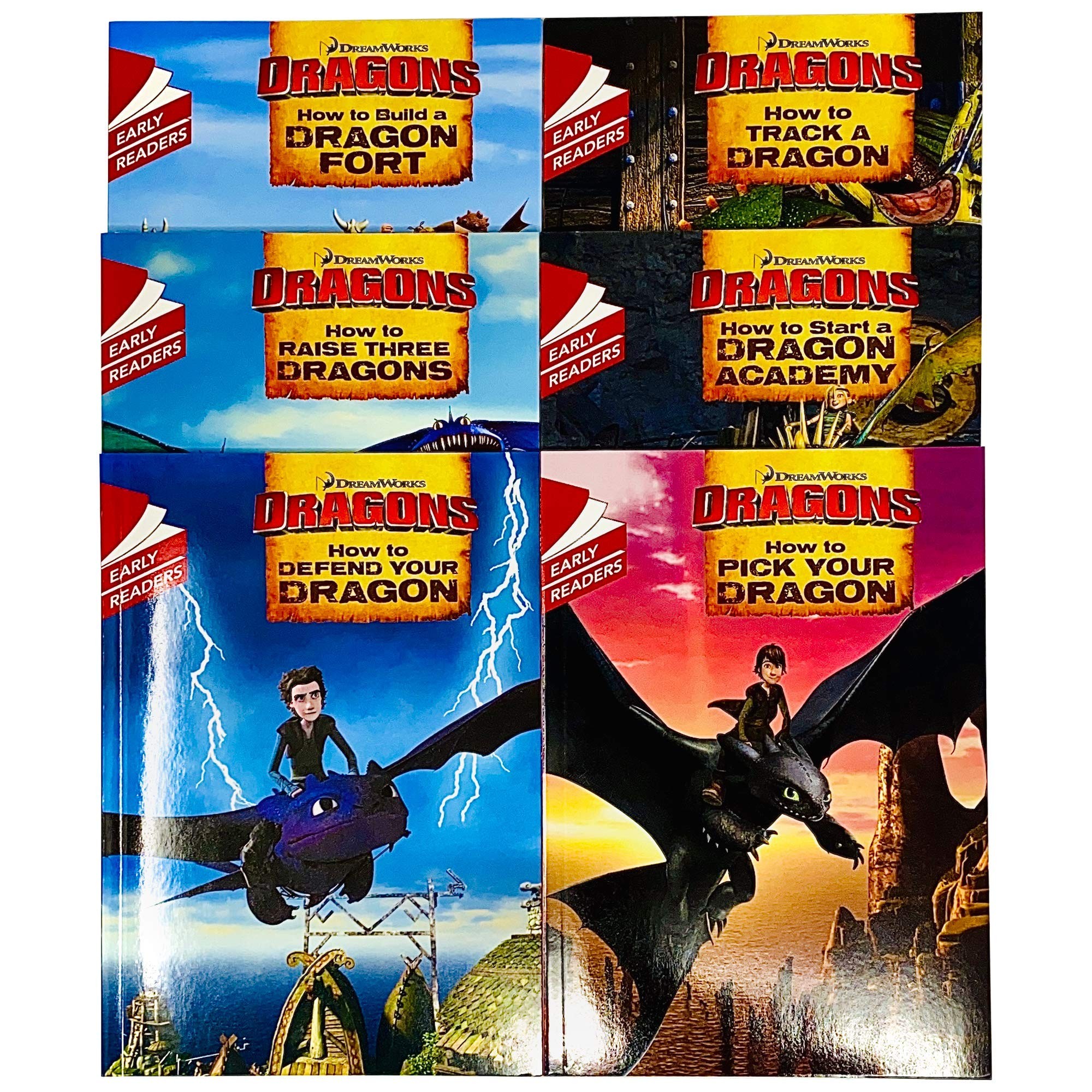 How To Train Your Dragon Dreamworks Colour Early Readers Beginner Friendly Edition Collection - image 3