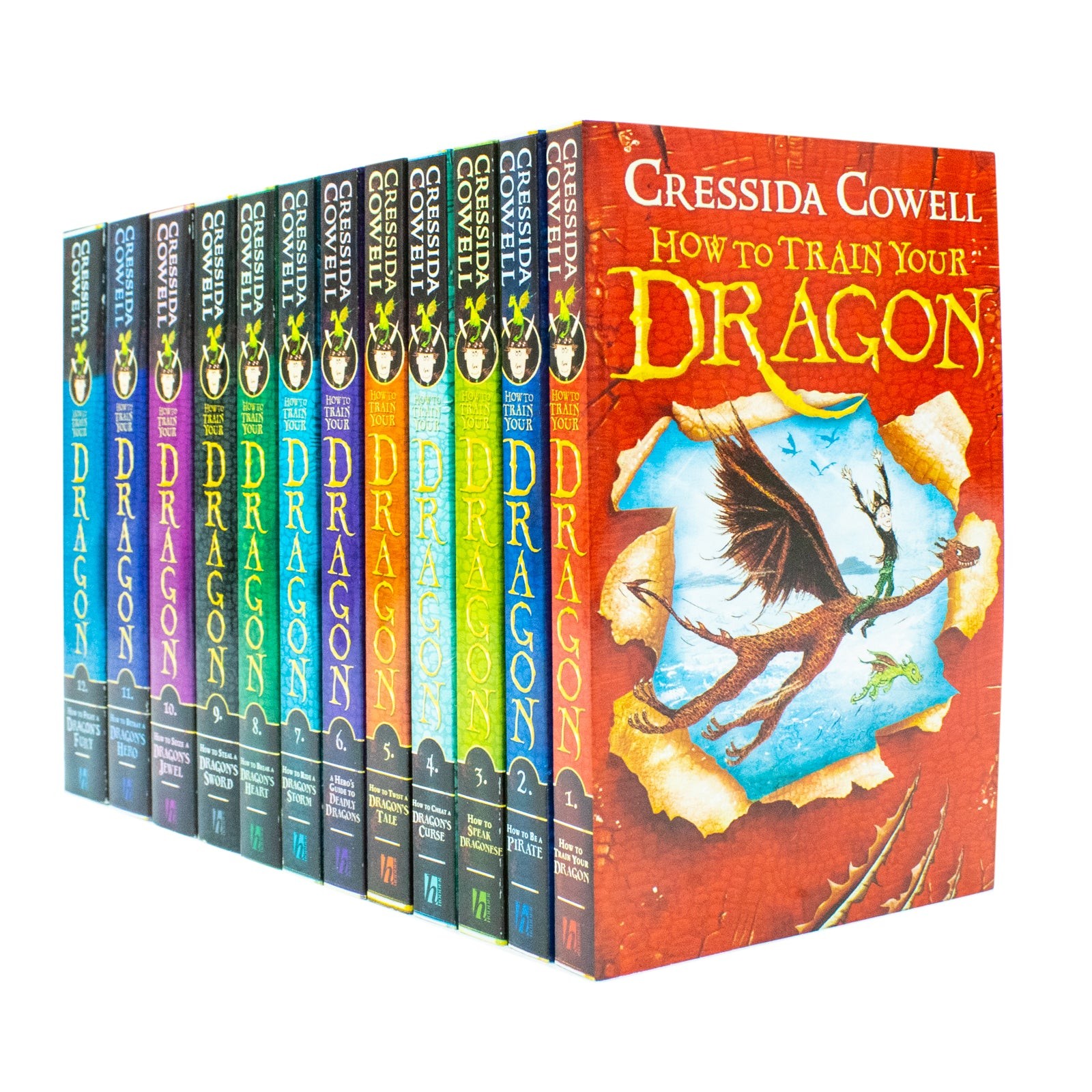 How To Train Your Dragon Series 12 Book Collection Cressida Cowell For Fans Of Adventure Fantasy - image 2