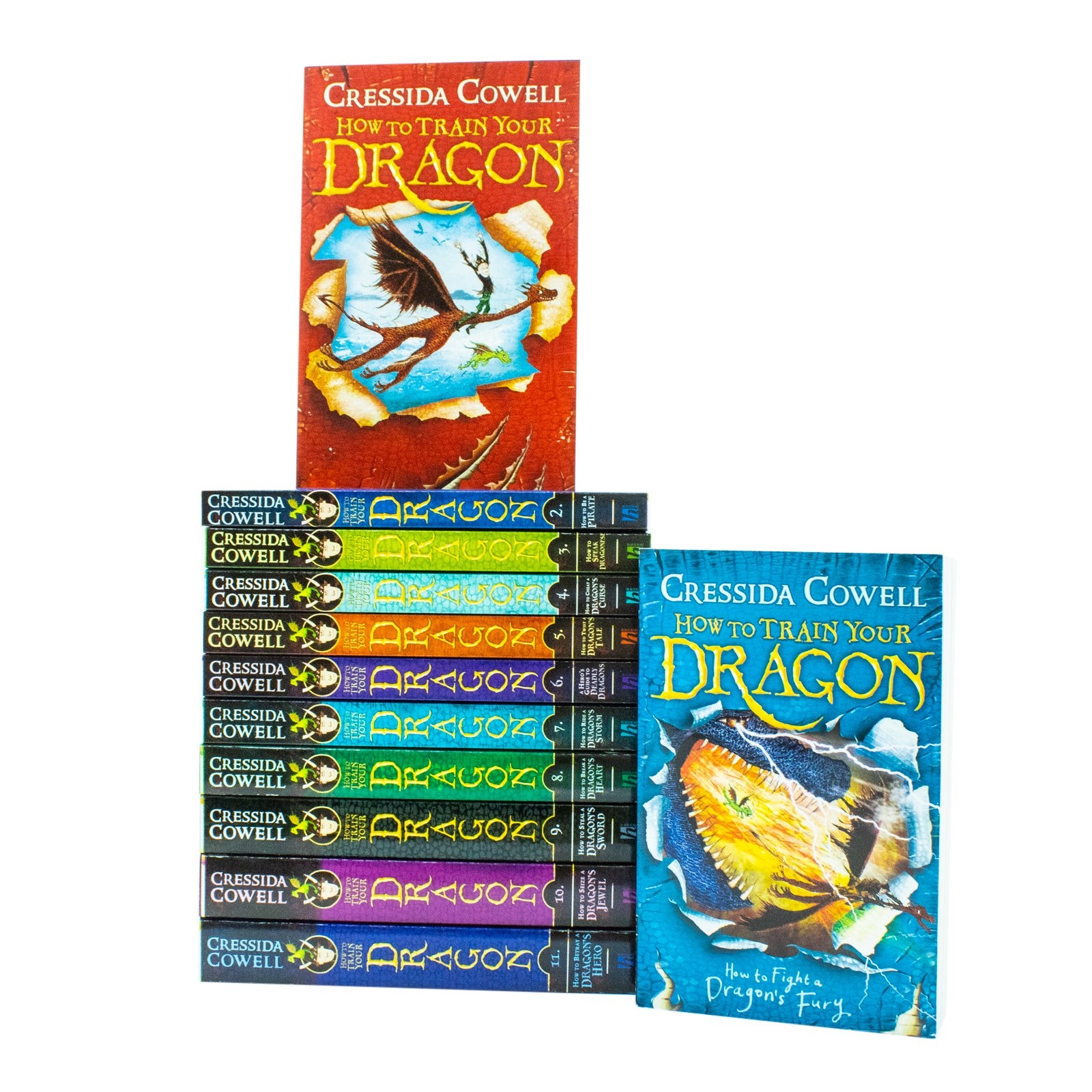 How To Train Your Dragon Series 12 Book Collection Cressida Cowell For Fans Of Adventure Fantasy - image 3