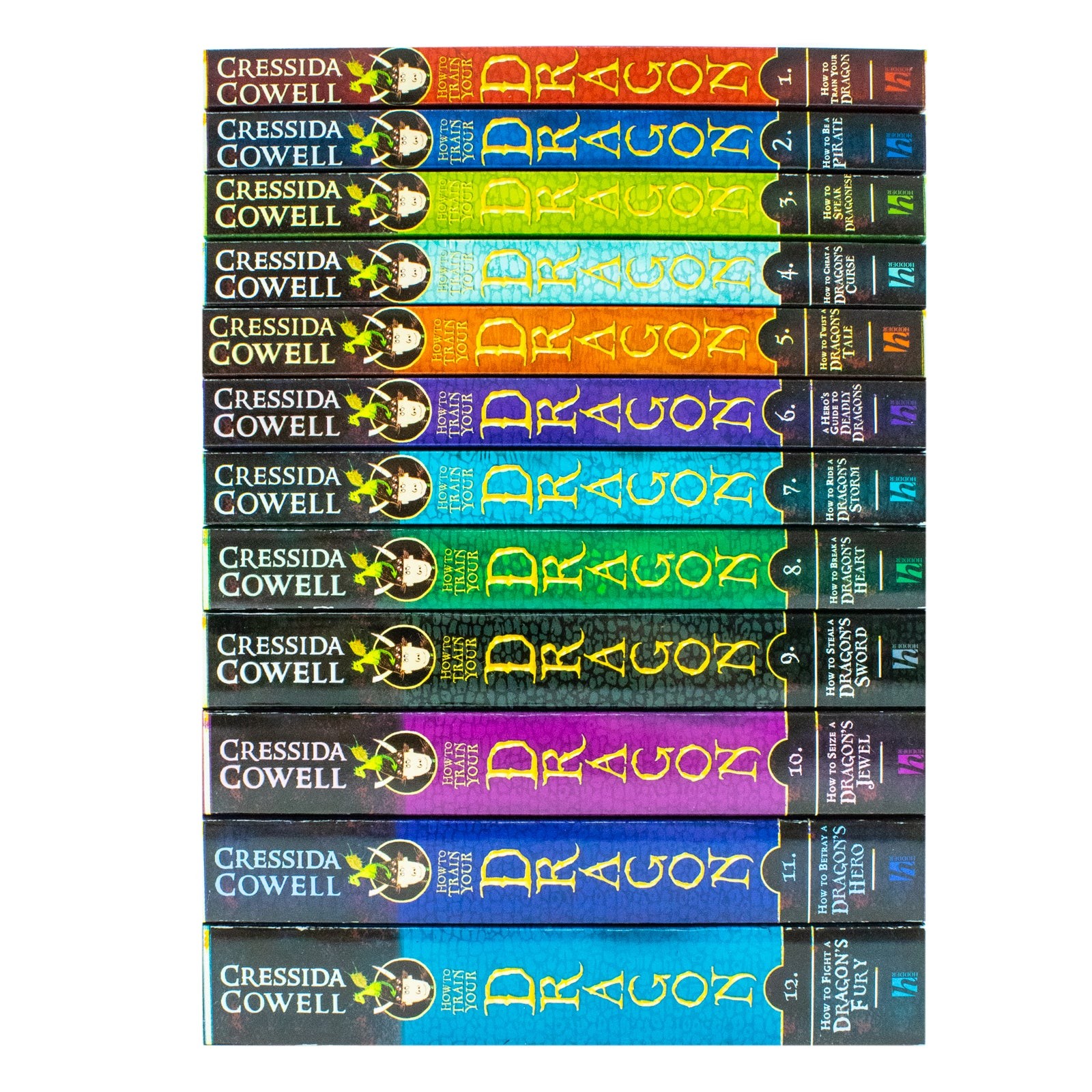 How To Train Your Dragon Series 12 Book Collection Cressida Cowell For Fans Of Adventure Fantasy - image 5