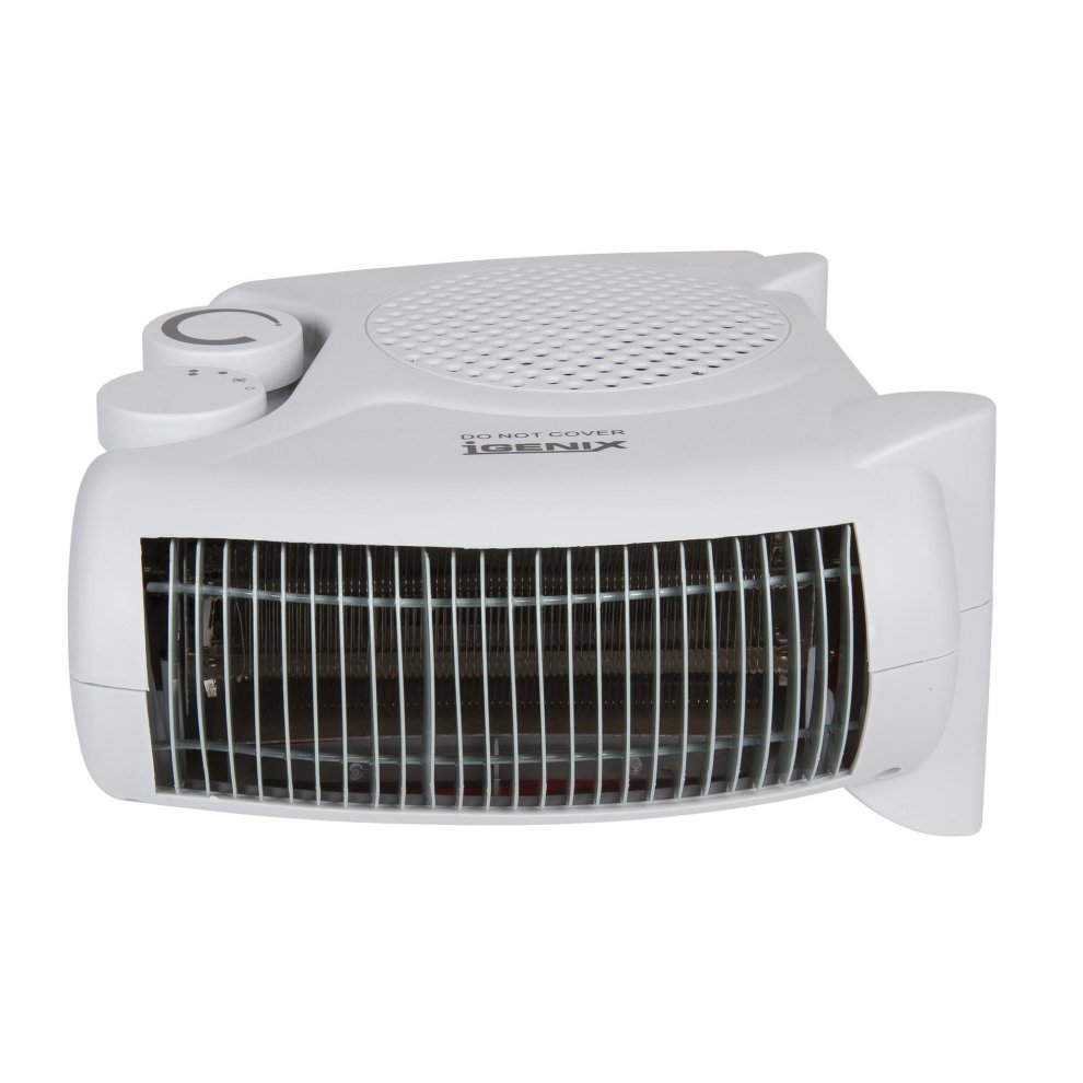 Igenix White Upright Flat Fan Heater 2000W - image 2
