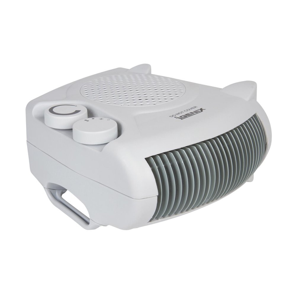 Igenix White Upright Flat Fan Heater 2000W - image 3