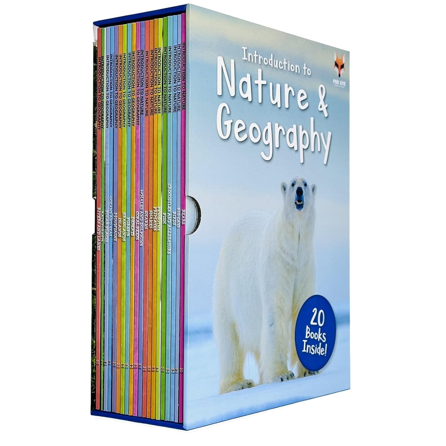 Introduction to Nature and Geography 20 Books Collection Box Set by Jasmine Brooke (Crocodiles and Alligators, Fish, Penguins, Primates) - image 2