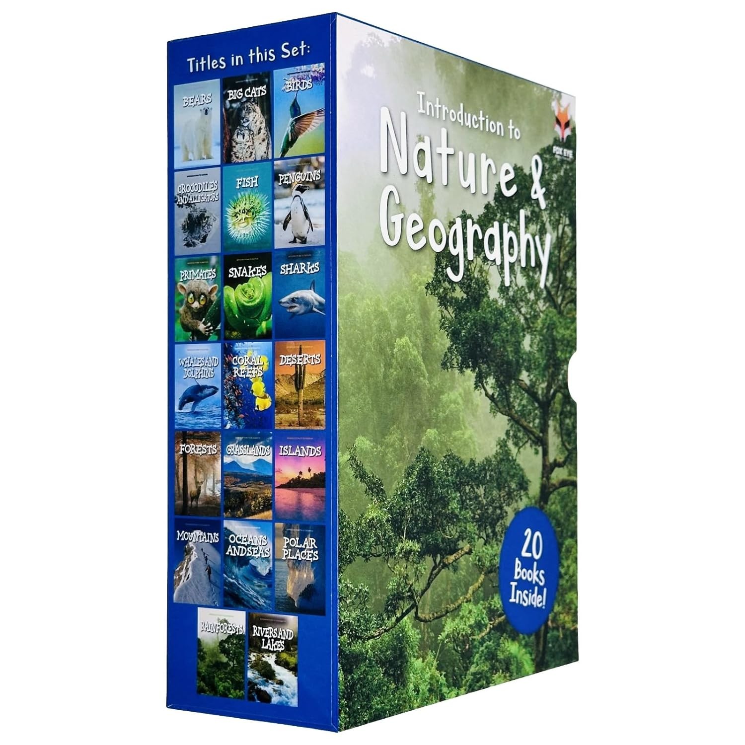 Introduction to Nature and Geography 20 Books Collection Box Set by Jasmine Brooke (Crocodiles and Alligators, Fish, Penguins, Primates) - image 4