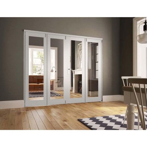 Jci Door Fold Flat Room Divider White 2390mm - image 2