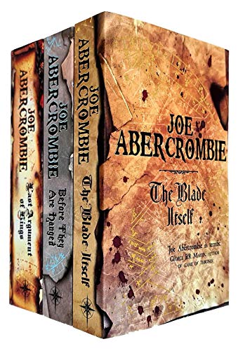 Joe Abercrombie Joe Abercrombie First Law Series 3 Book Set the Blade Itself Before They Are Hanged Last Argument of Kings