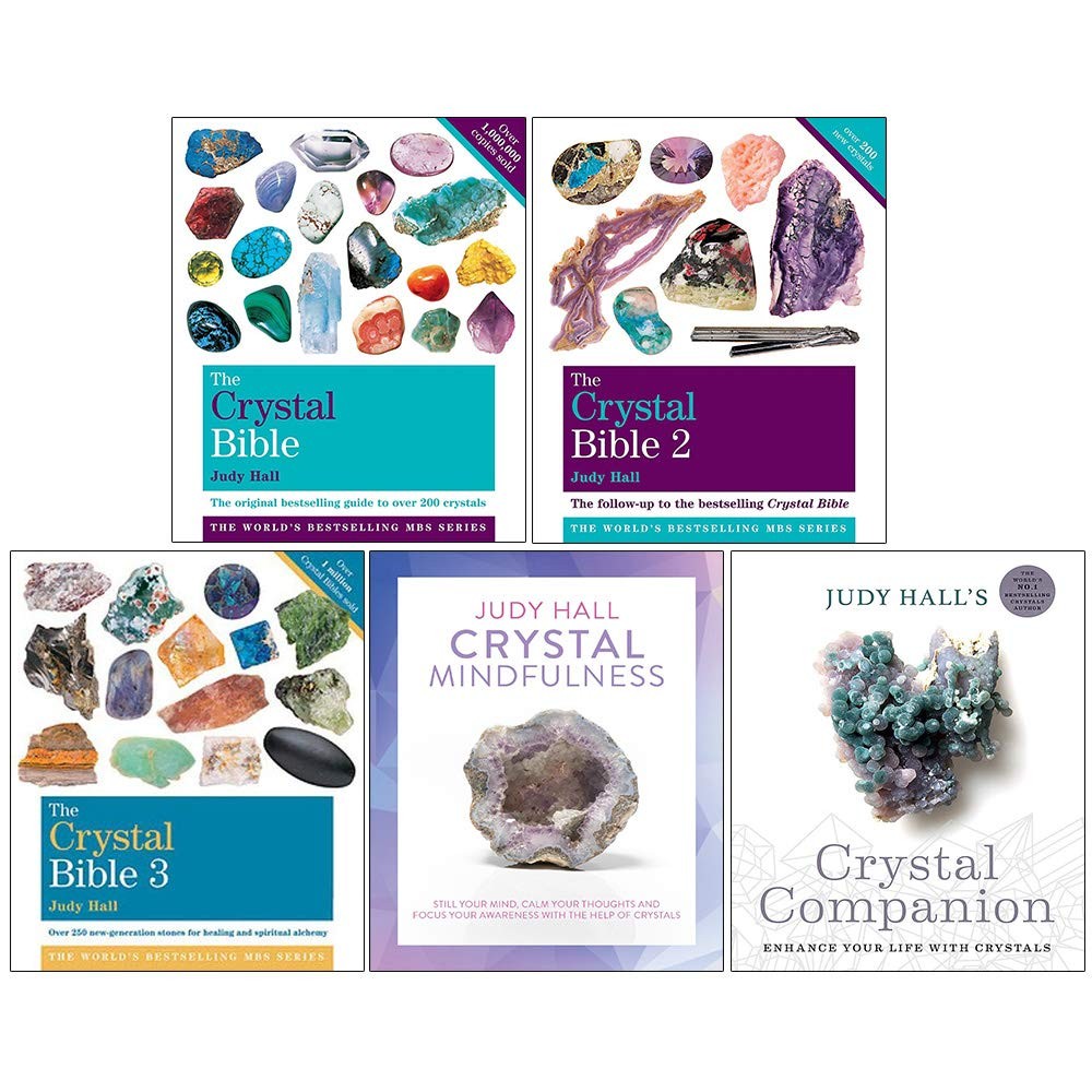 Judy Hall 5 Books Collection Set ( The Crystal Bible, The Crystal Bible 2 ) Paperback - image 2