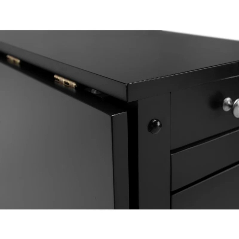 Julian Bowen Savoy Black 4 Seater Dining Set - image 4