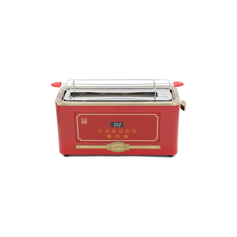 Kaiser Empire Vintage Bordeaux Red Electric 2 Slice Toaster - image 5