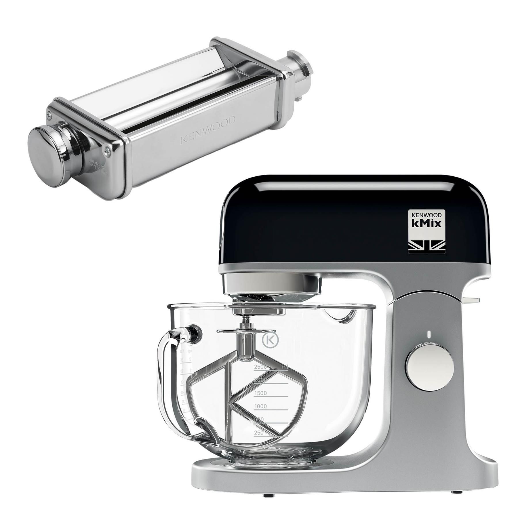 Kenwood kMix KWPK19 Black 5L Stand Mixer and Lasagne Roller Set - image 2