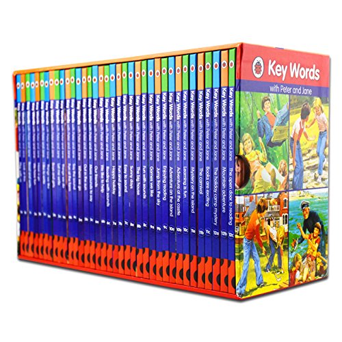 Ladybird Key Words with Peter and Jane 36 Books Box Set Hardcover - image 2