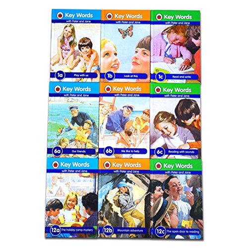 Ladybird Key Words with Peter and Jane 36 Books Box Set Hardcover - image 4