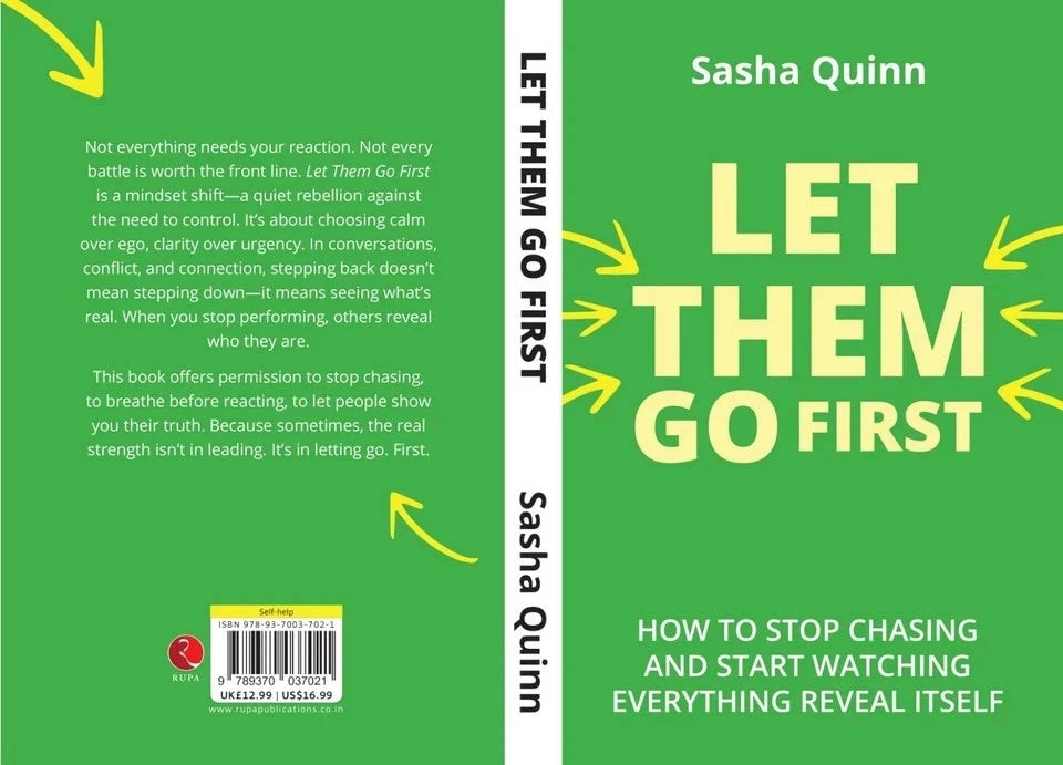 Let Them Go First by Sasha Quinn - Non Fiction - Paperback - image 4