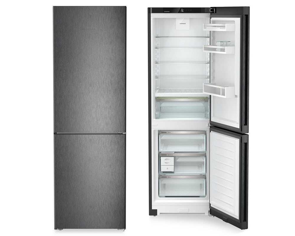 Liebherr Liebherr CBNBDA 5223 Plus 60cm BioFresh No Frost Fridge Freeze Black