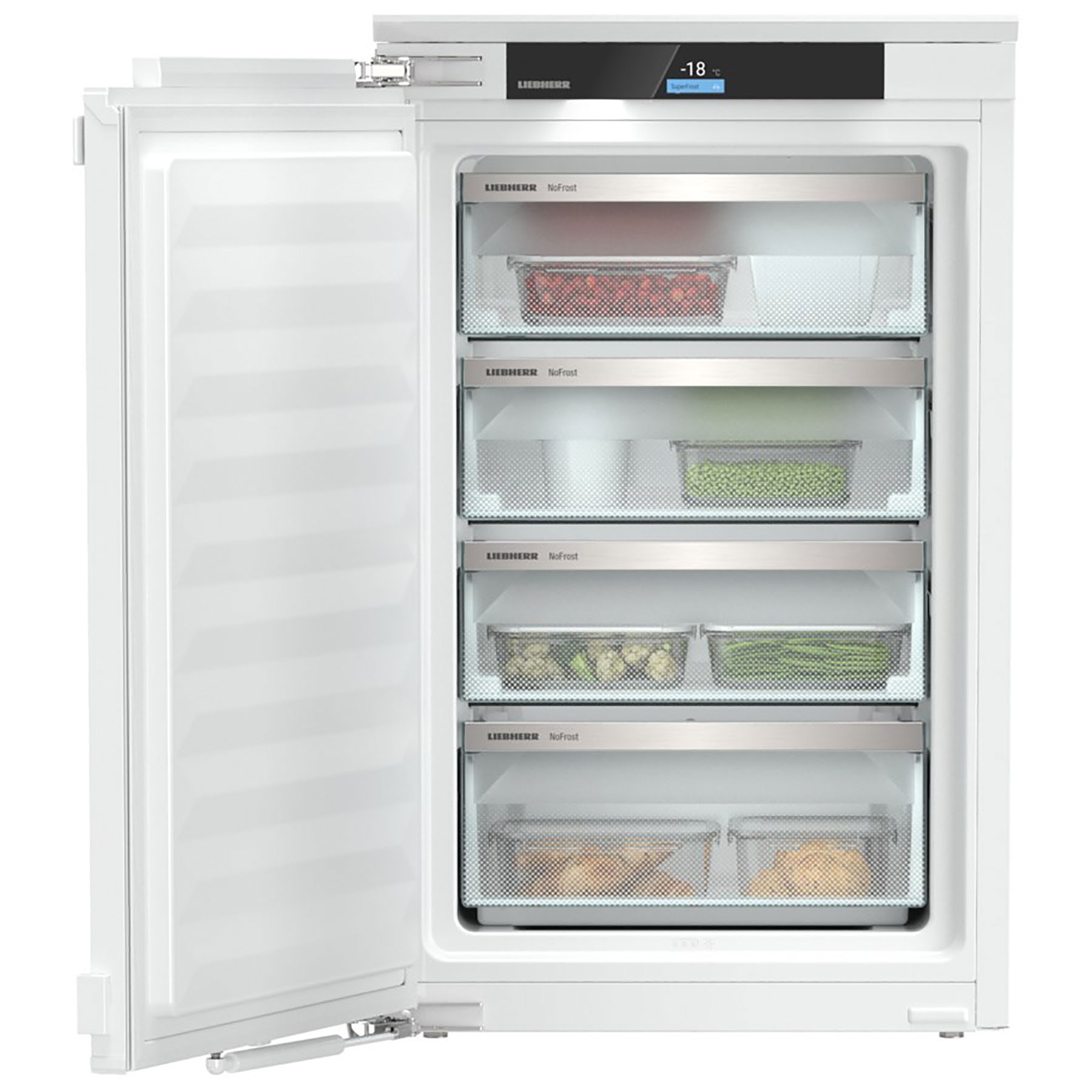 Liebherr Prime SIFNCI3954 88cm 87L No Frost Built in White Freezer - image 2