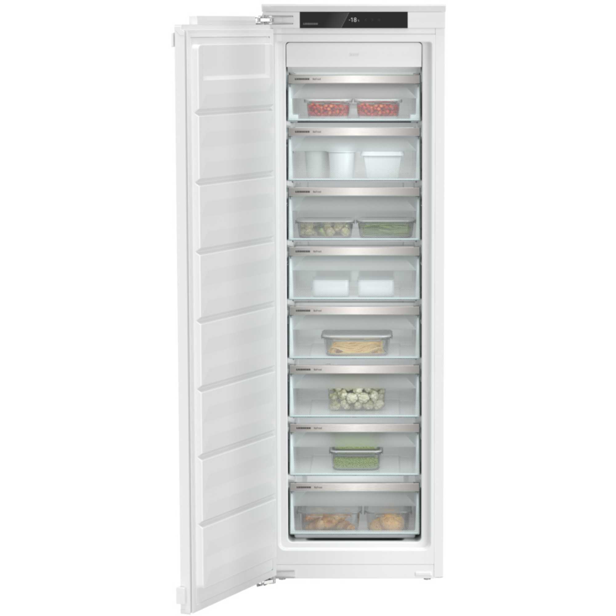 Liebherr Pure SIFNE5108 178cm 213L No Frost Built in White Upright Freezer - image 2
