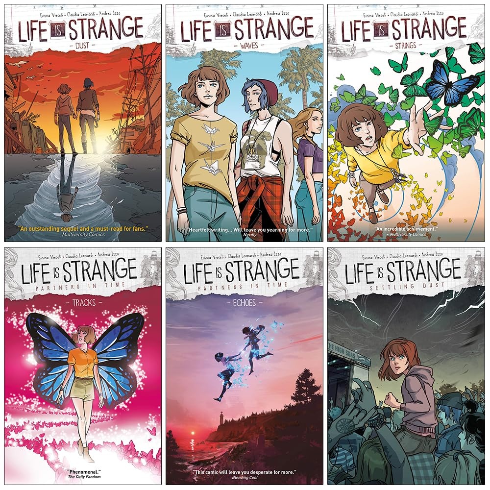 Life Is Strange Volume 1-6 Books Collection Set By Emma Vieceli (Dust, Strings, Settling Dust) - image 2