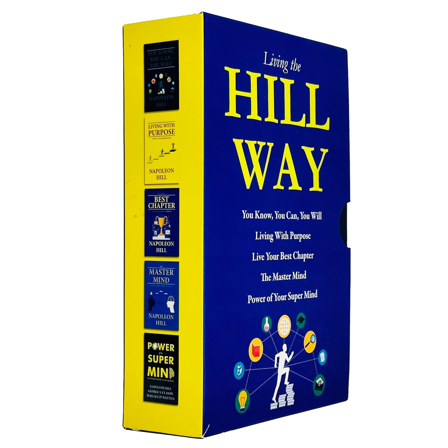 Living The Hill Way Collection 5 Book Set Napoleon Hill Personal Development Classics - image 3